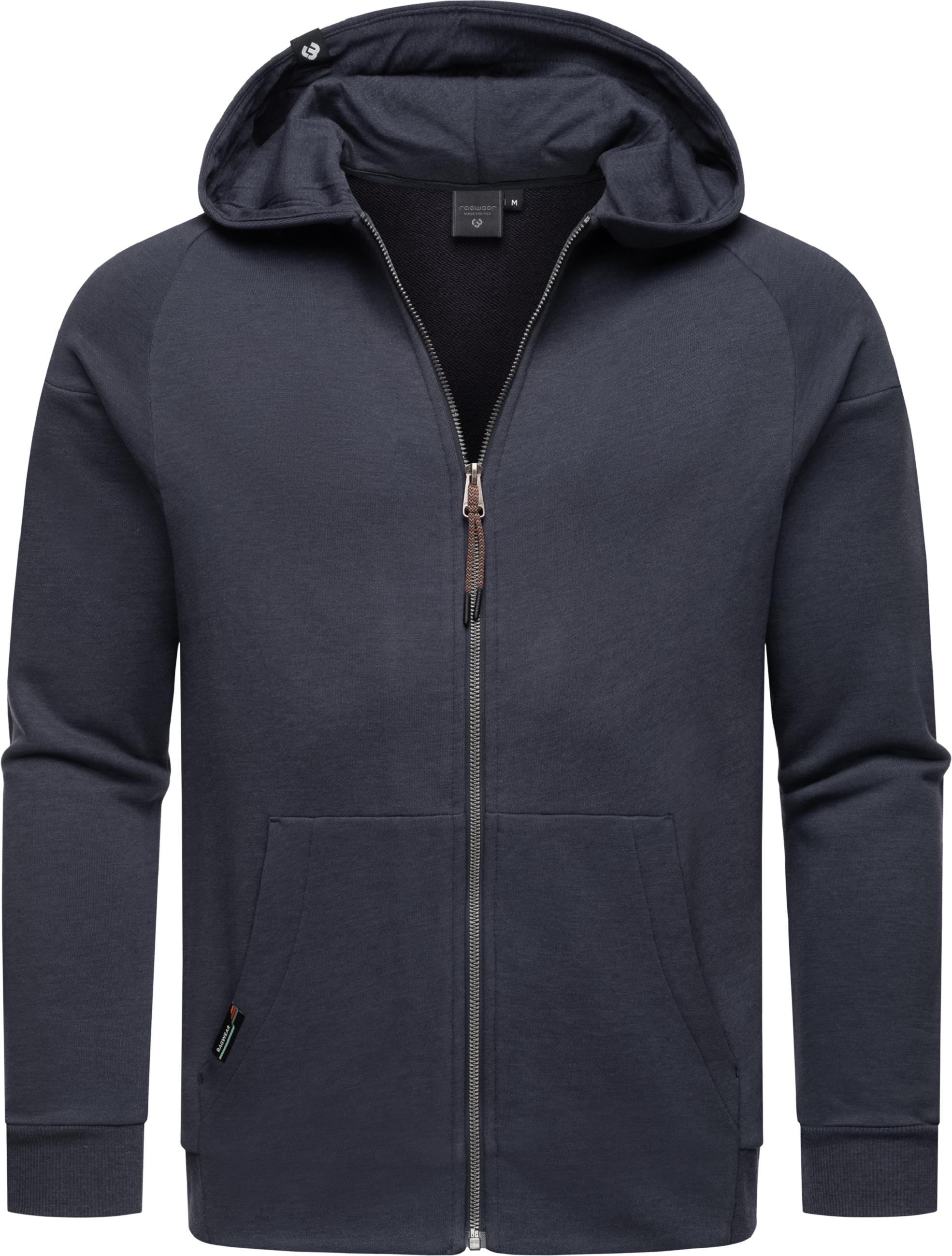 Weiche Sweatjacke mit Kapuze "Zenway" Navy