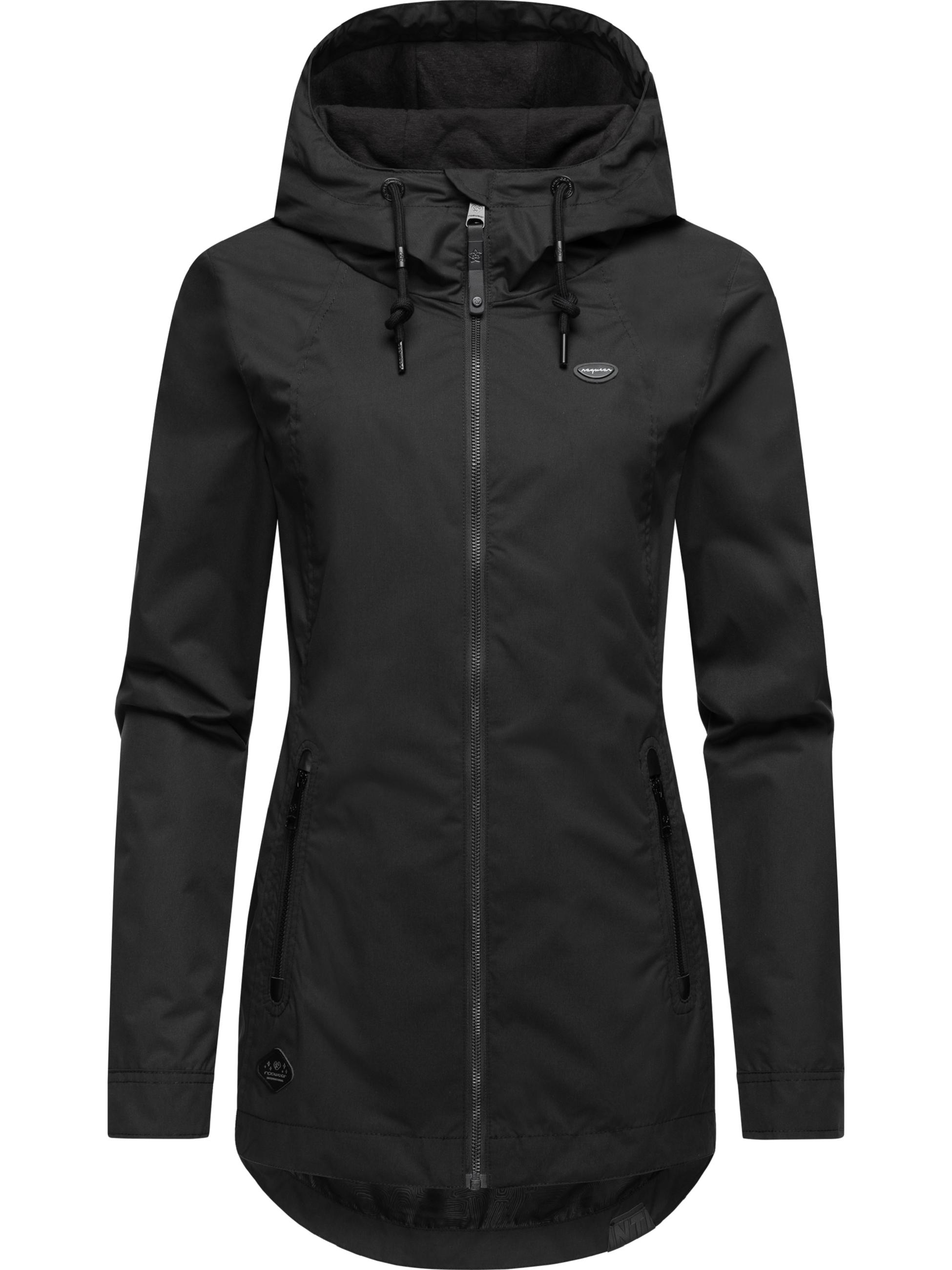 Leichte Übergangsjacke mit Kapuze "Zuzka" Black024