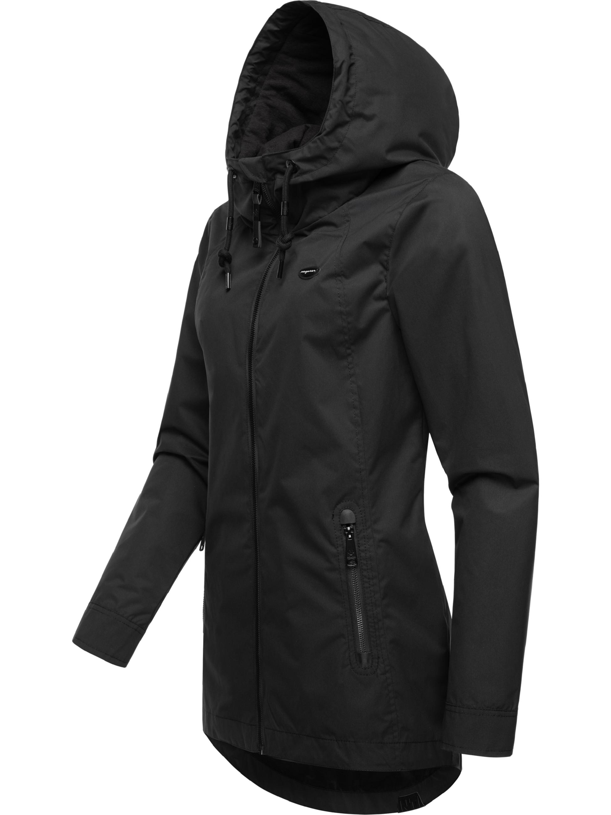 Leichte Übergangsjacke mit Kapuze "Zuzka" Black024