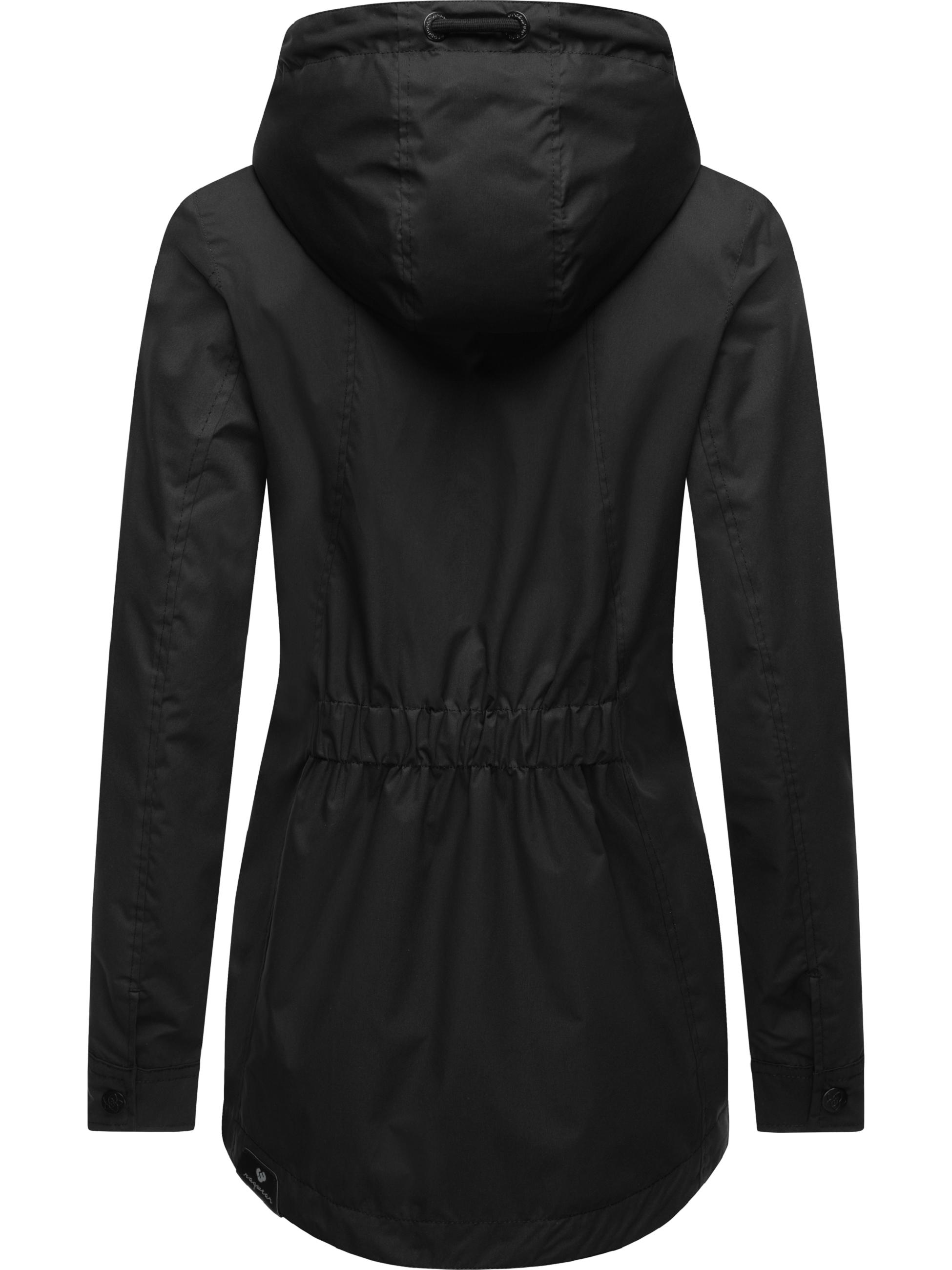 Leichte Übergangsjacke mit Kapuze "Zuzka" Black024