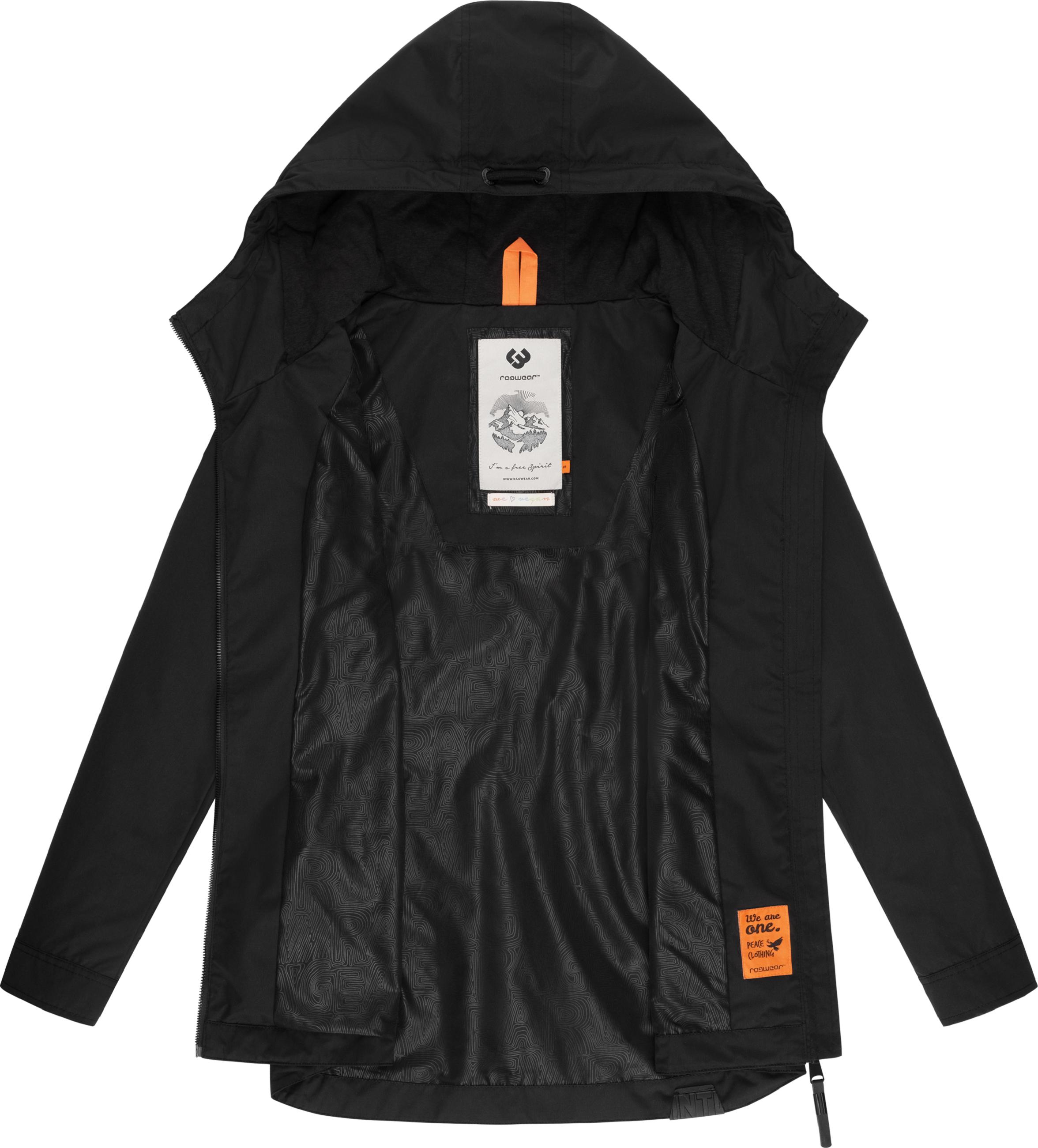 Leichte Übergangsjacke mit Kapuze "Zuzka" Black024