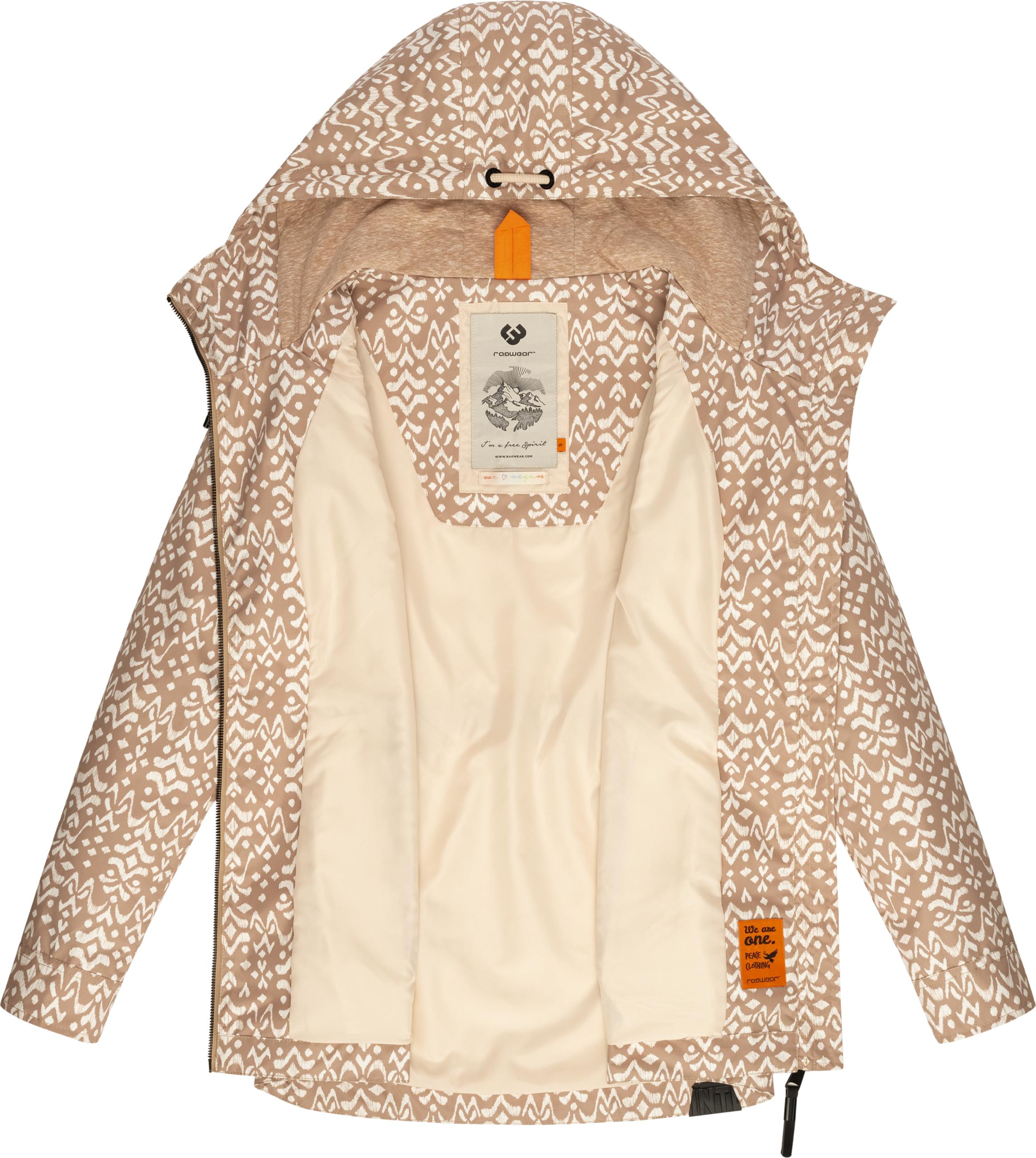 Übergangsjacke "Zuzka Ikat" Latte