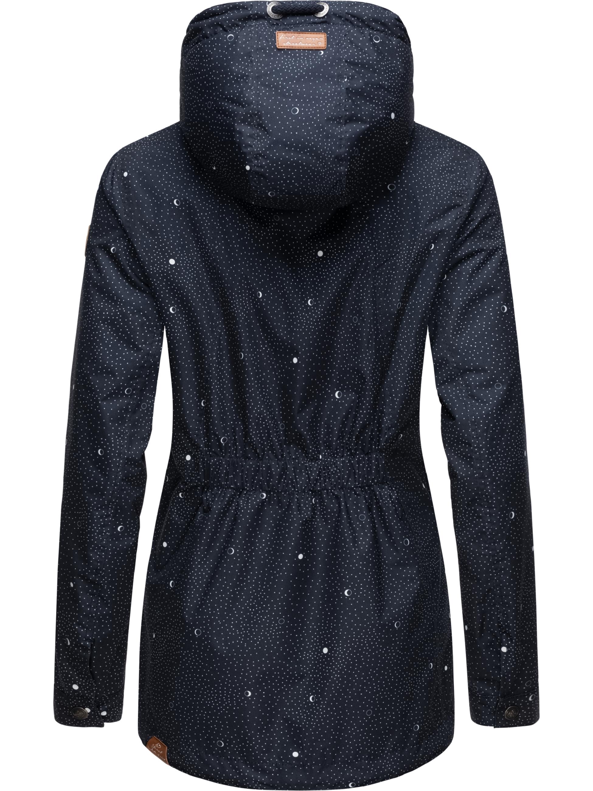 Langer Parka mit Kapuze "Zuzka Nightsky Intl." Navy