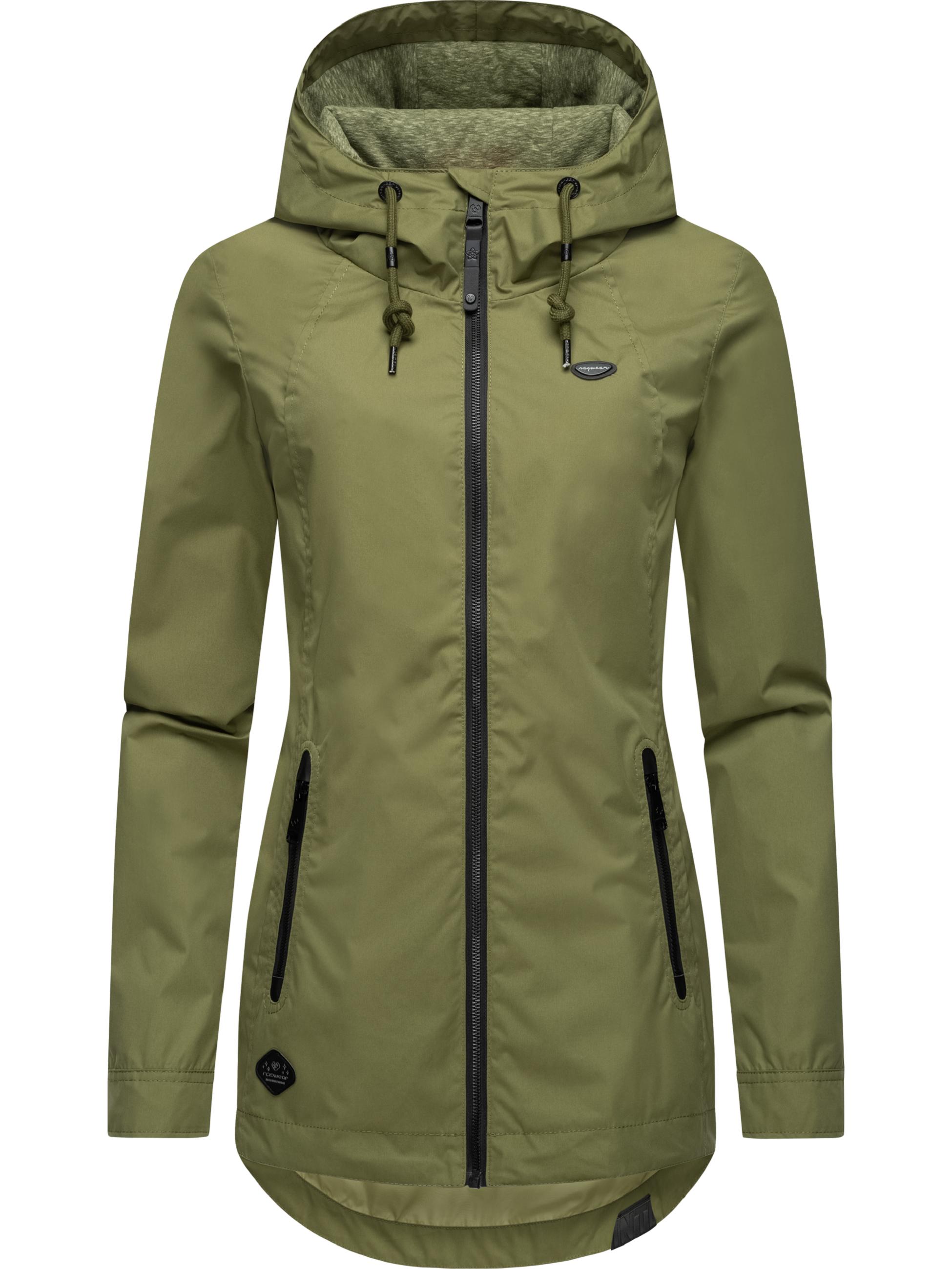 Leichte Übergangsjacke mit Kapuze "Zuzka" Olive024