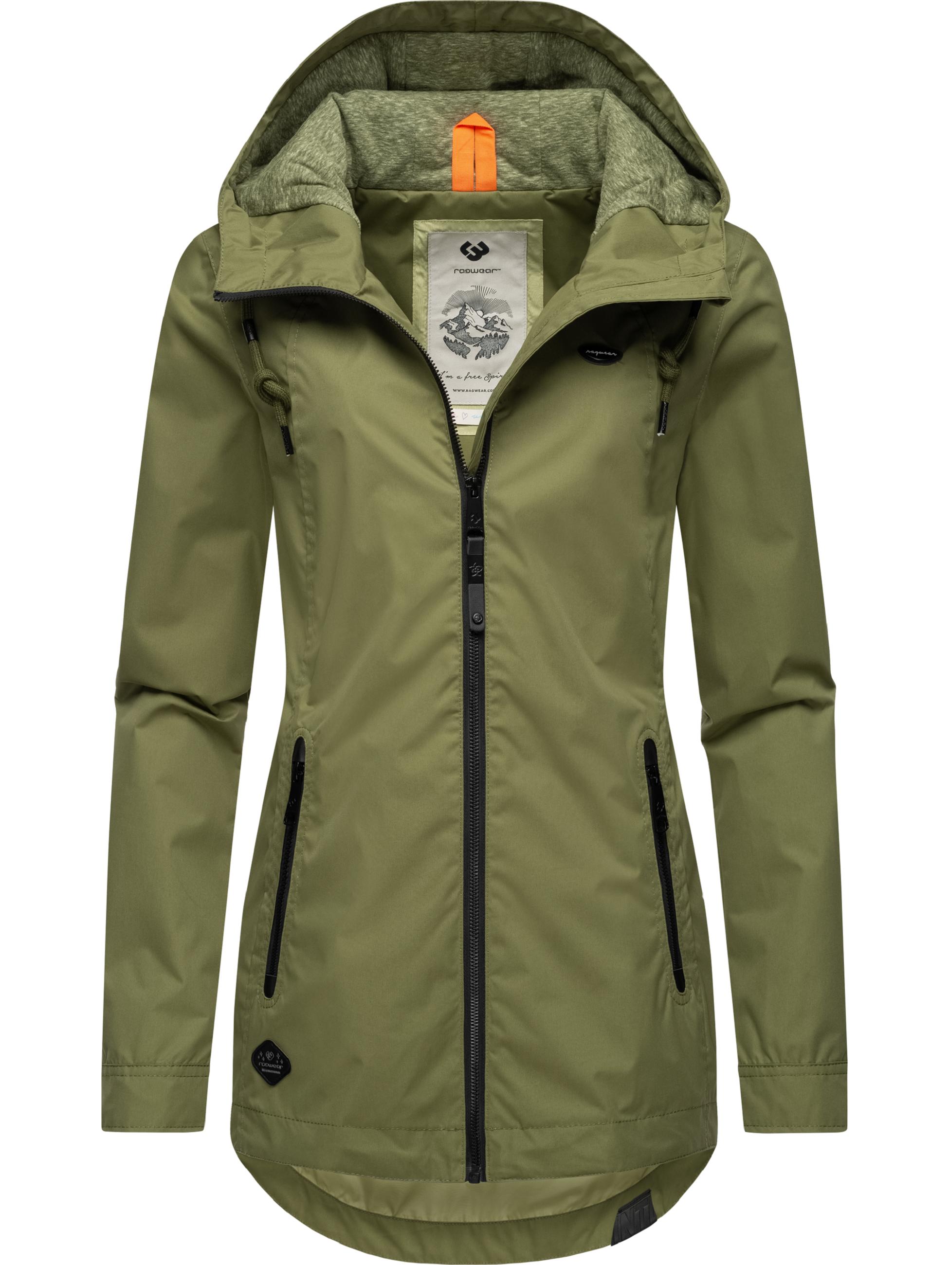 Leichte Übergangsjacke mit Kapuze "Zuzka" Olive024