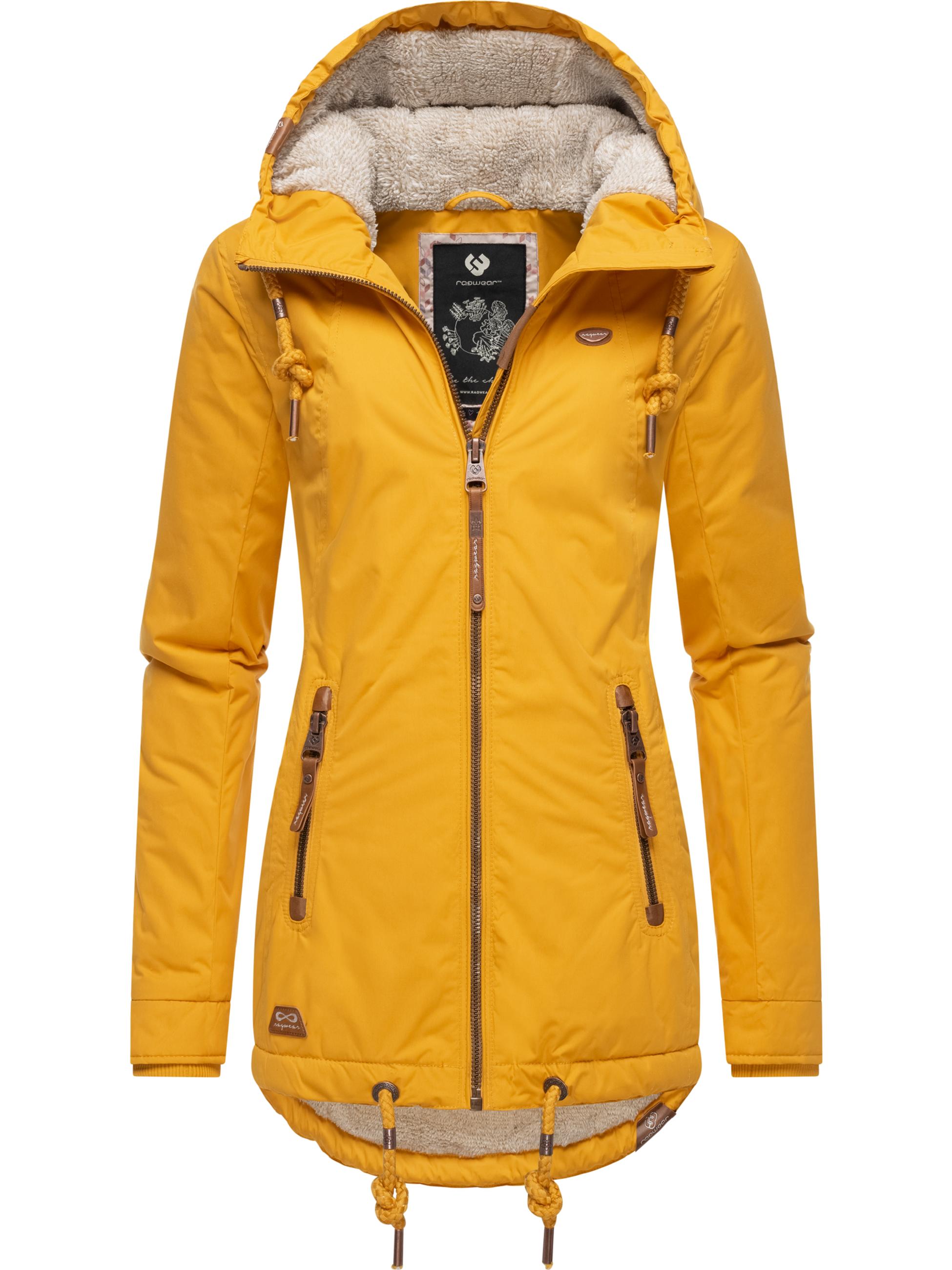 Wasserdichter Winterparka mit Kapuze "Zuzka Winter" Curry023