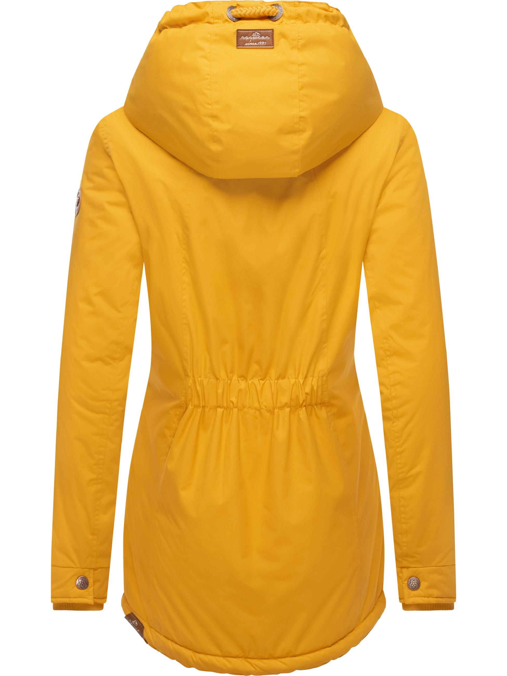 Wasserdichter Winterparka mit Kapuze "Zuzka Winter" Curry023