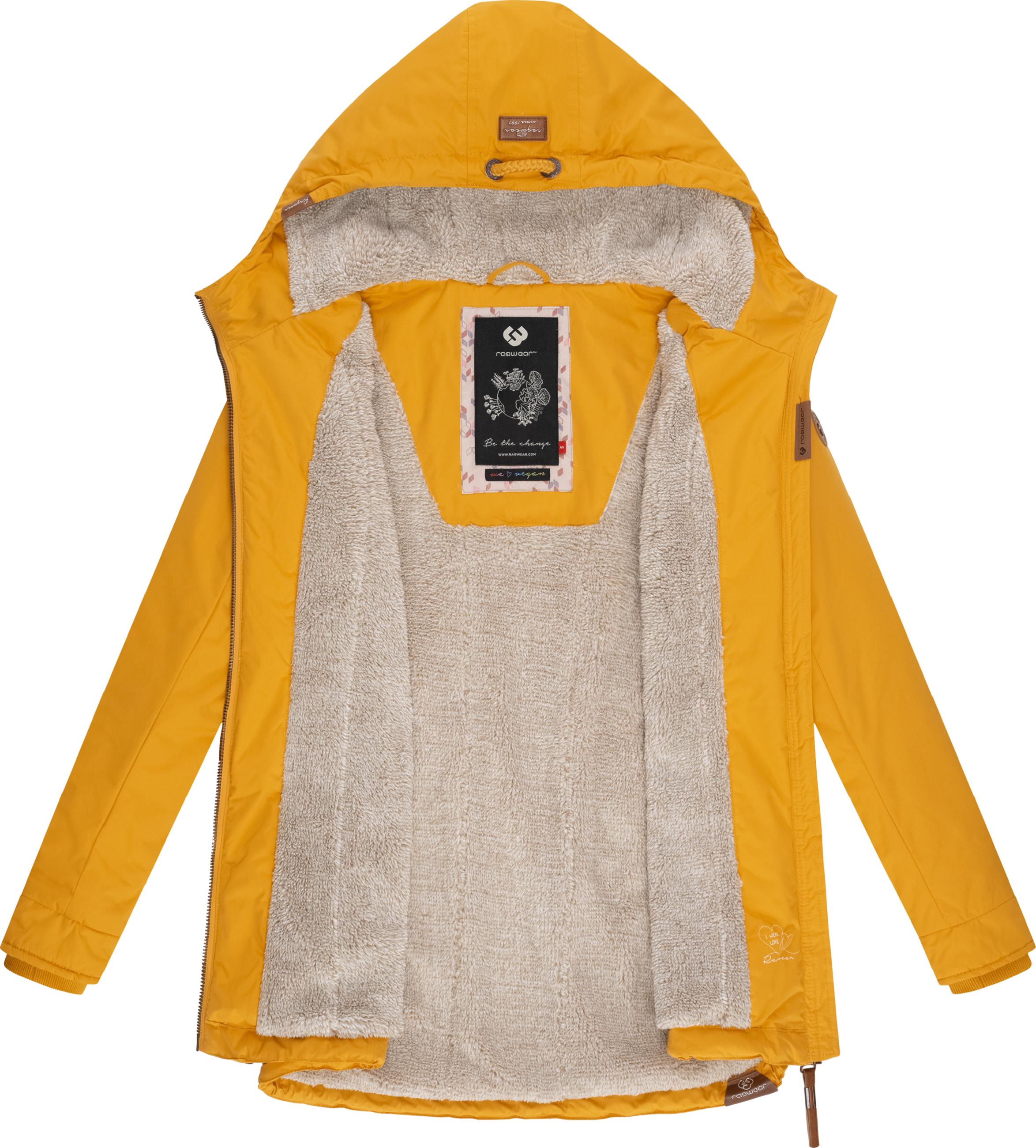 Wasserdichter Winterparka mit Kapuze "Zuzka Winter" Curry023