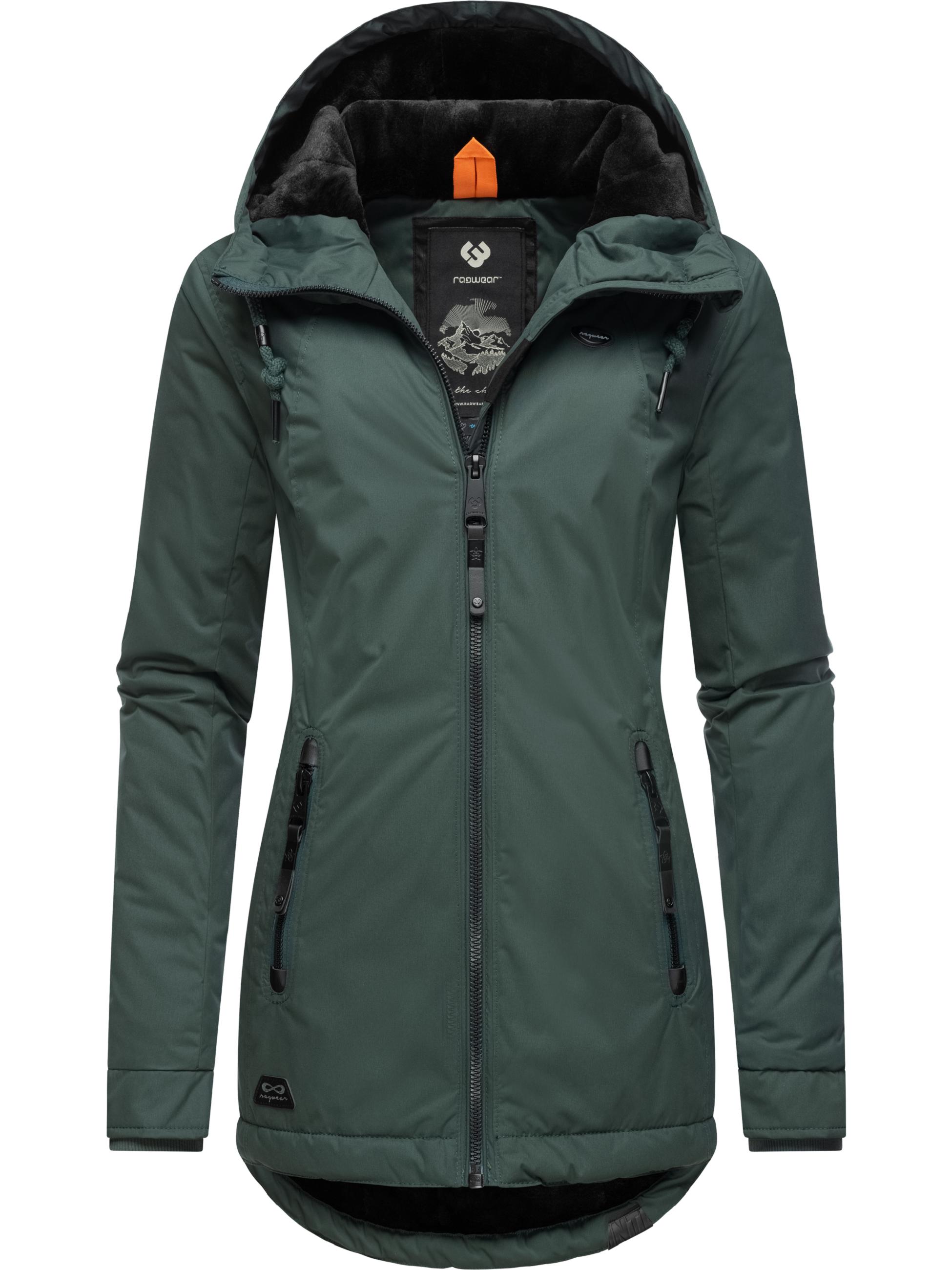 Winterparka mit Kapuze "Zuzka Winter" Dark Green23