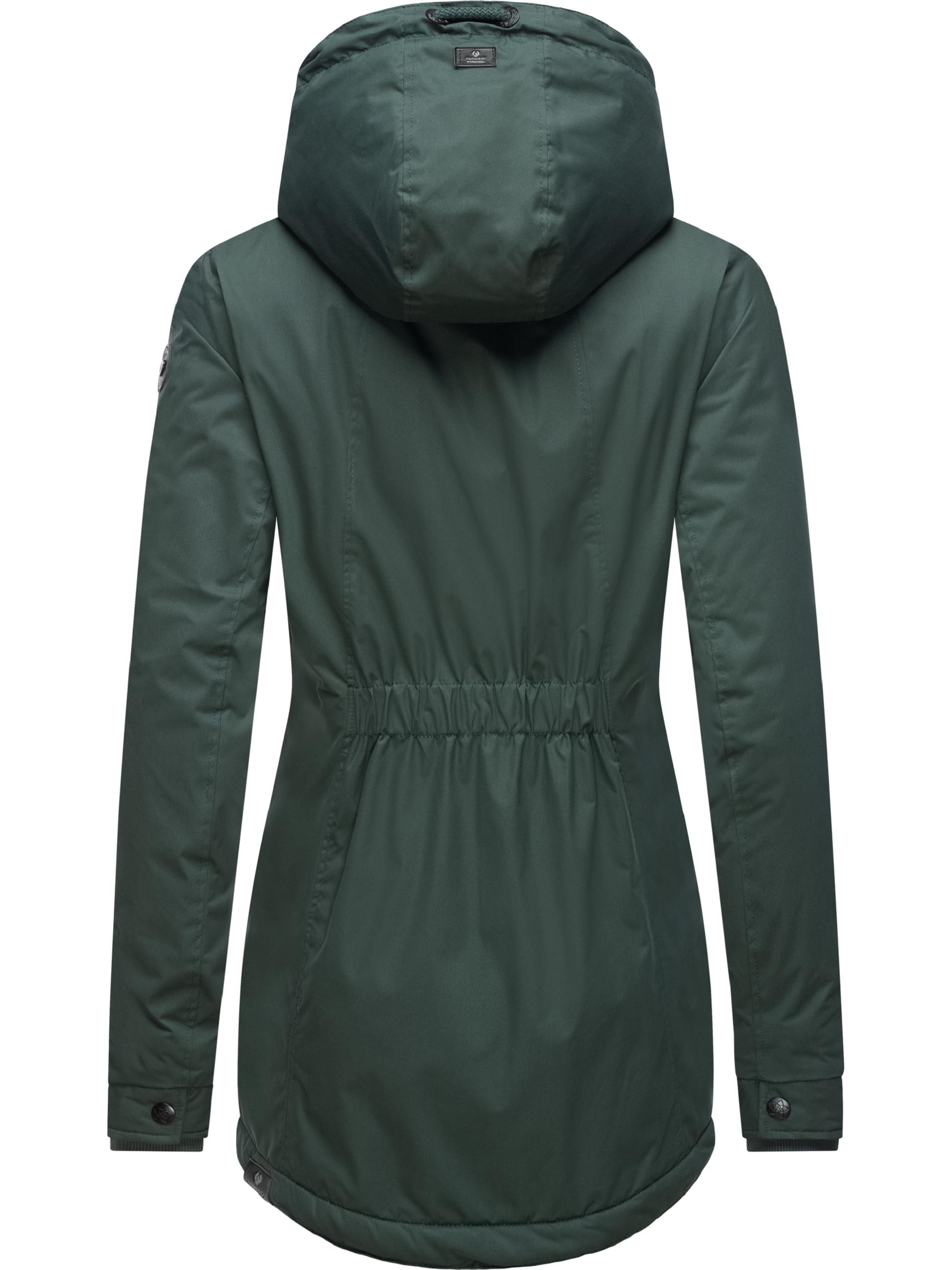 Winterparka mit Kapuze "Zuzka Winter" Dark Green23