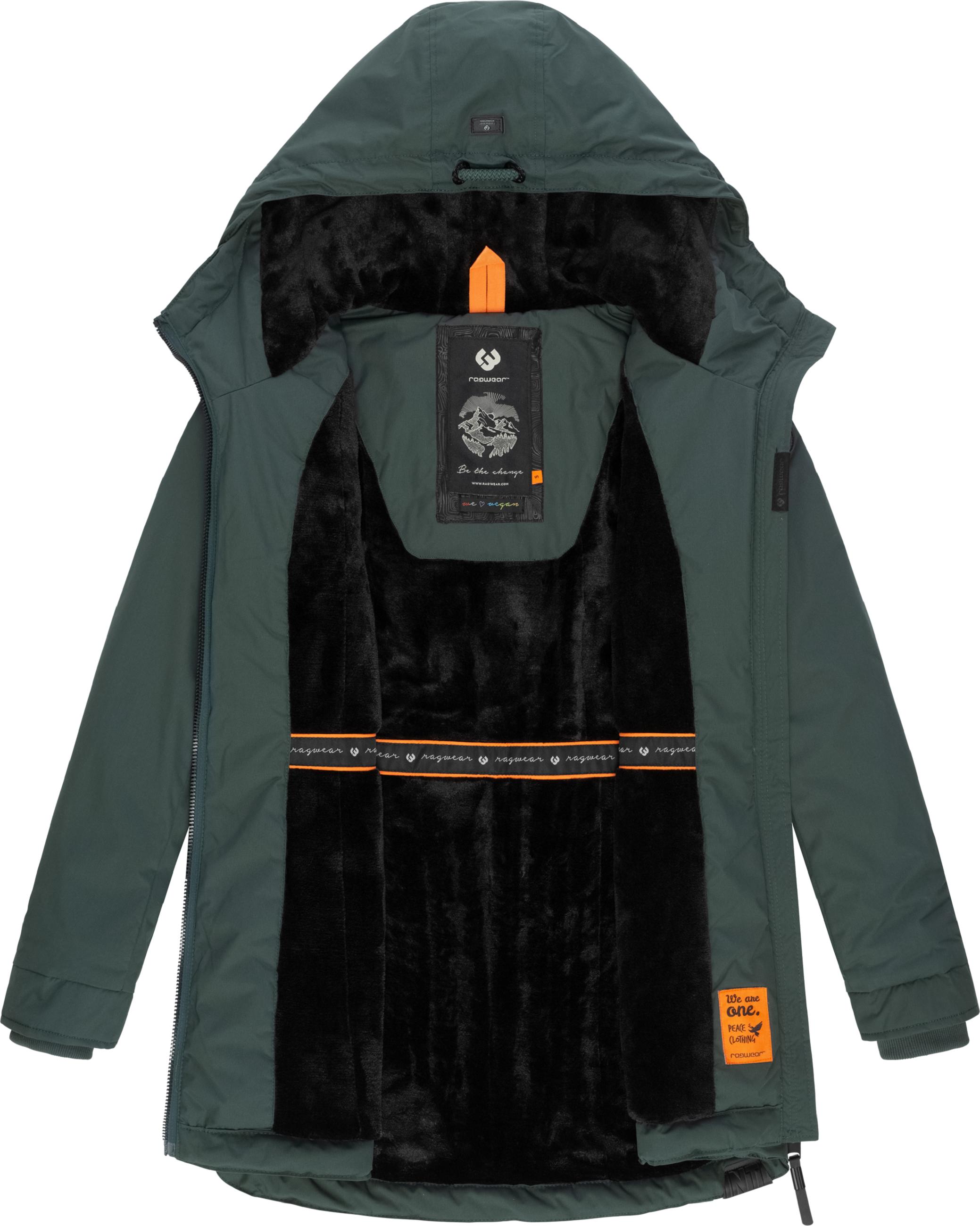 Winterparka mit Kapuze "Zuzka Winter" Dark Green23