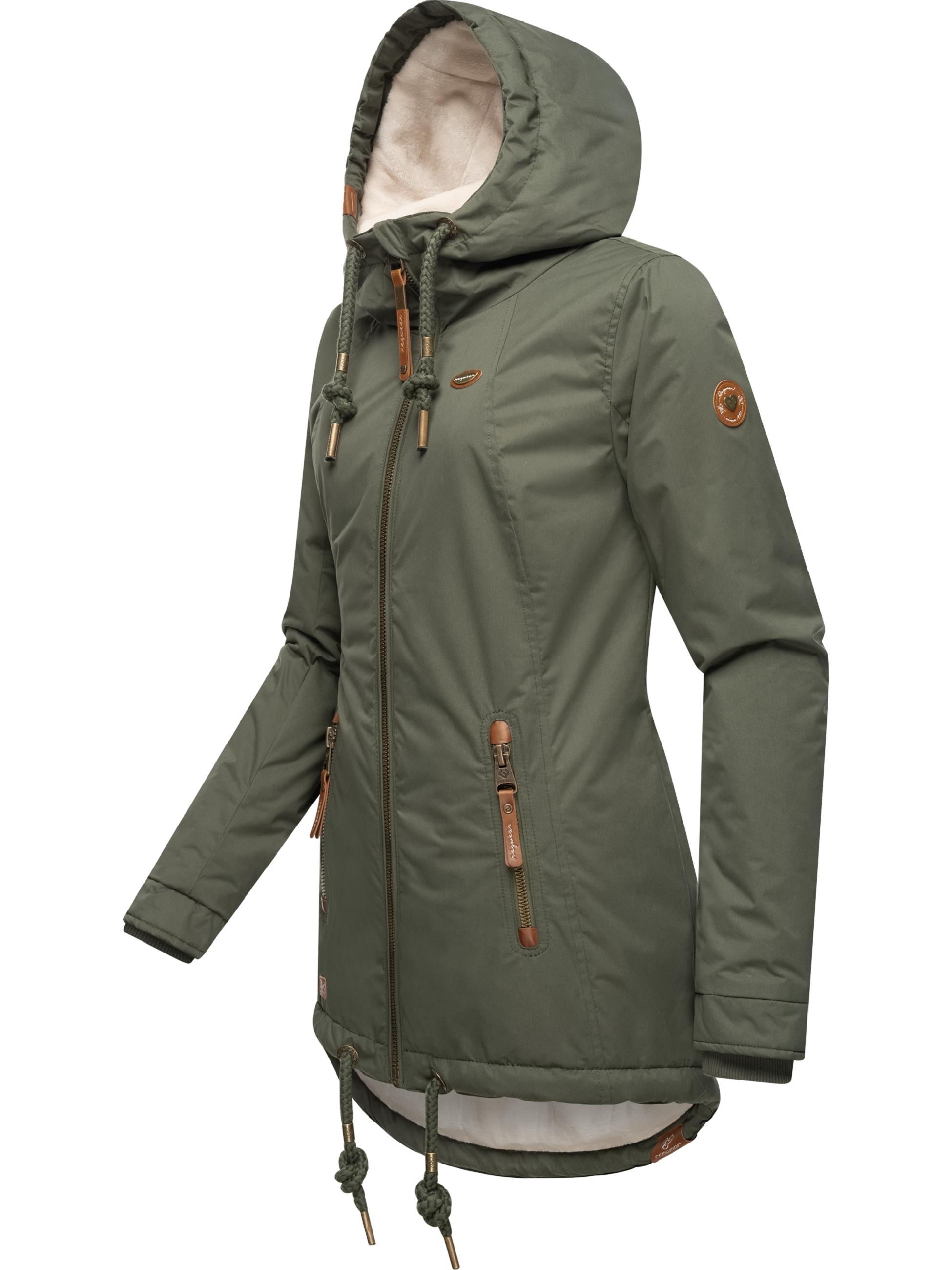 Wasserdichter Winterparka mit Kapuze "Zuzka Winter" Dark Olive22