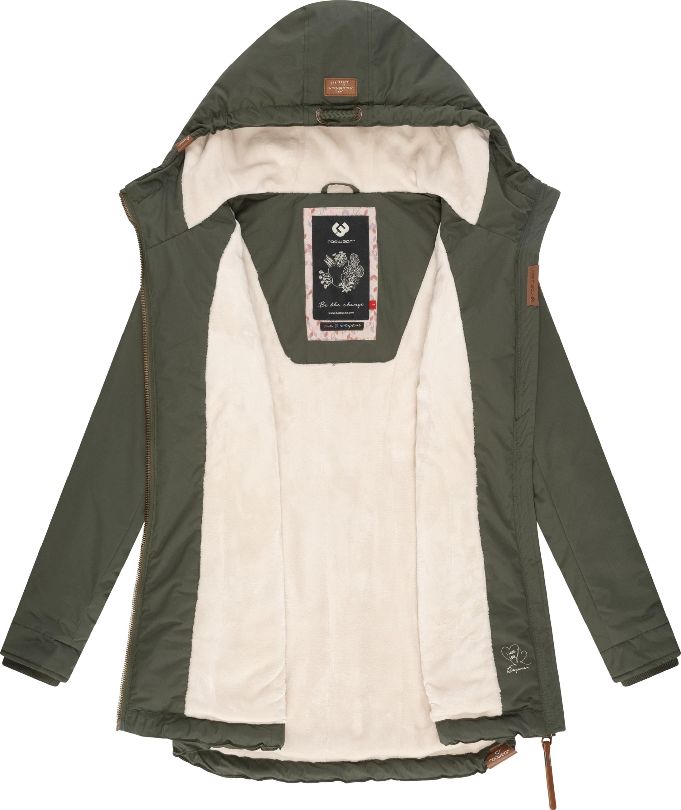 Wasserdichter Winterparka mit Kapuze "Zuzka Winter" Dark Olive22