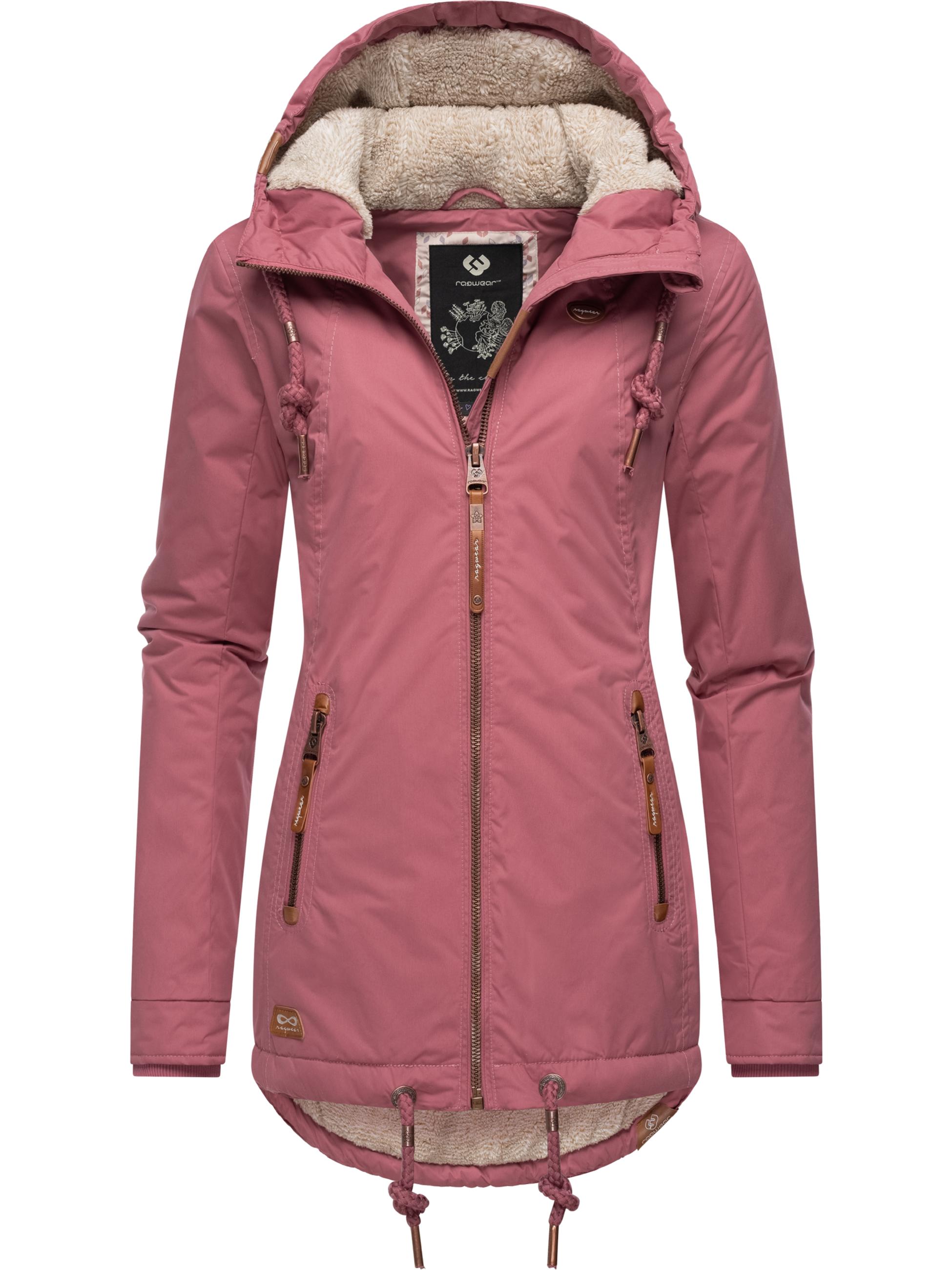 Wasserdichter Winterparka mit Kapuze "Zuzka Winter" Dusty Rose023