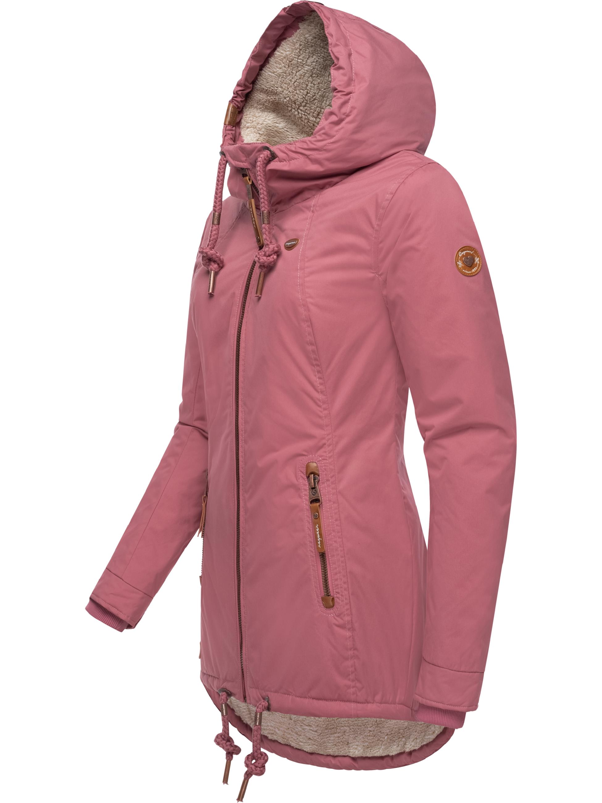 Winterparka mit Kapuze "Zuzka Winter" Dusty Rose023