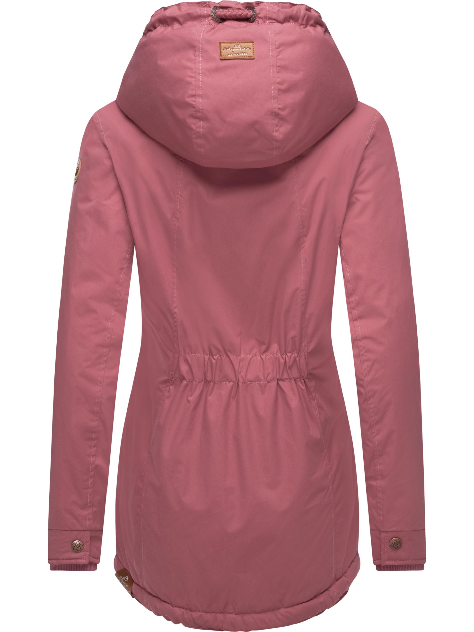 Wasserdichter Winterparka mit Kapuze "Zuzka Winter" Dusty Rose023