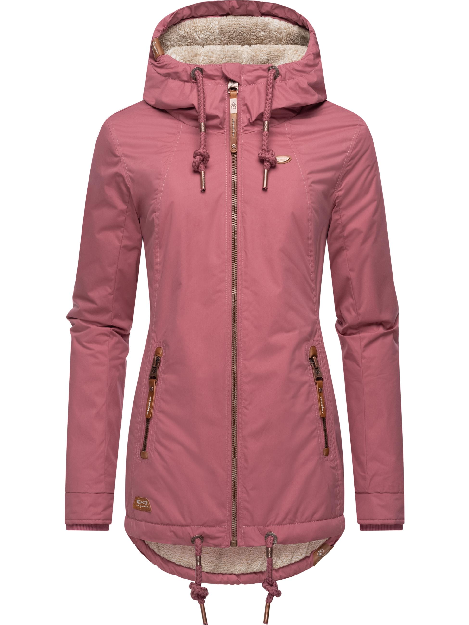 Winterparka mit Kapuze "Zuzka Winter" Dusty Rose023