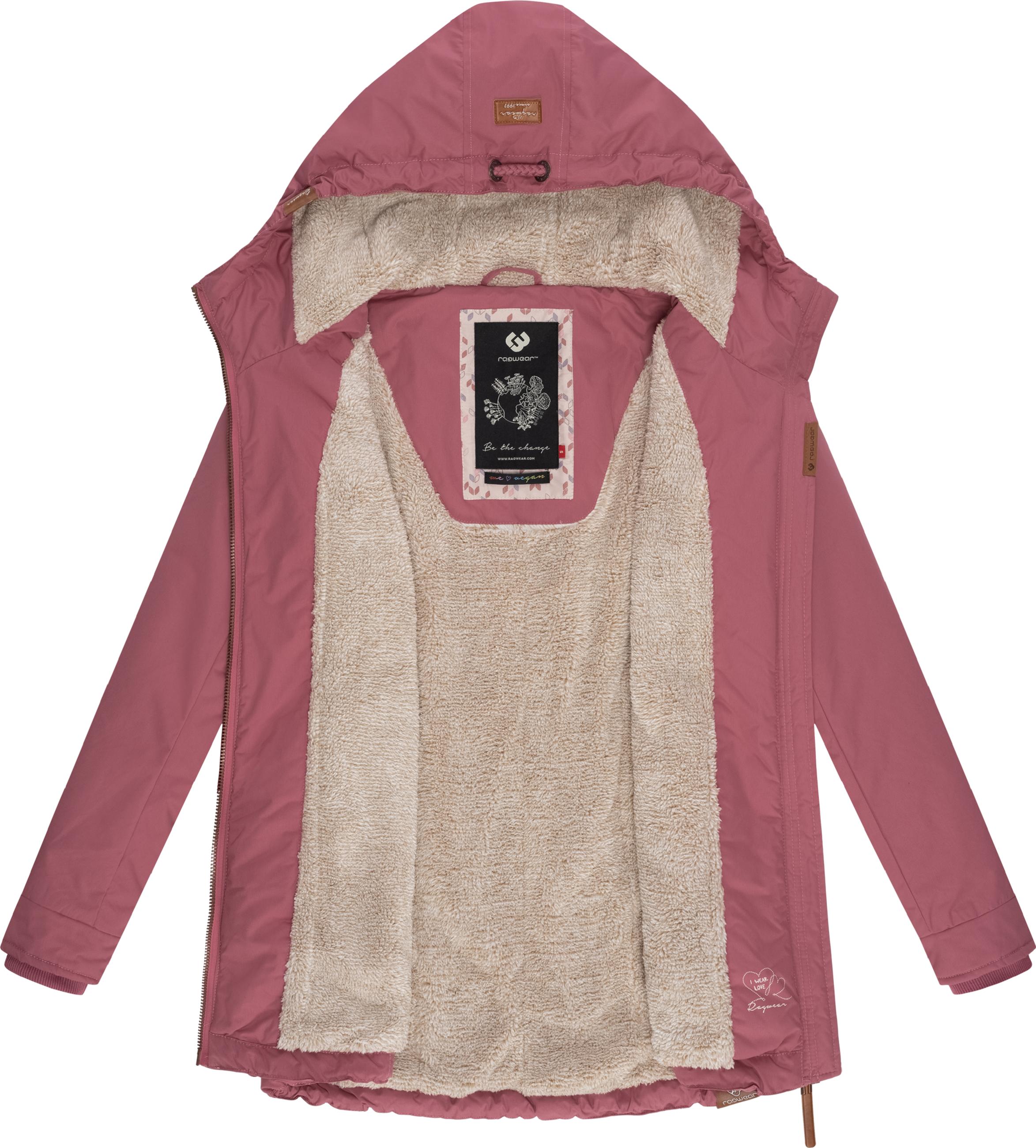 Wasserdichter Winterparka mit Kapuze "Zuzka Winter" Dusty Rose023