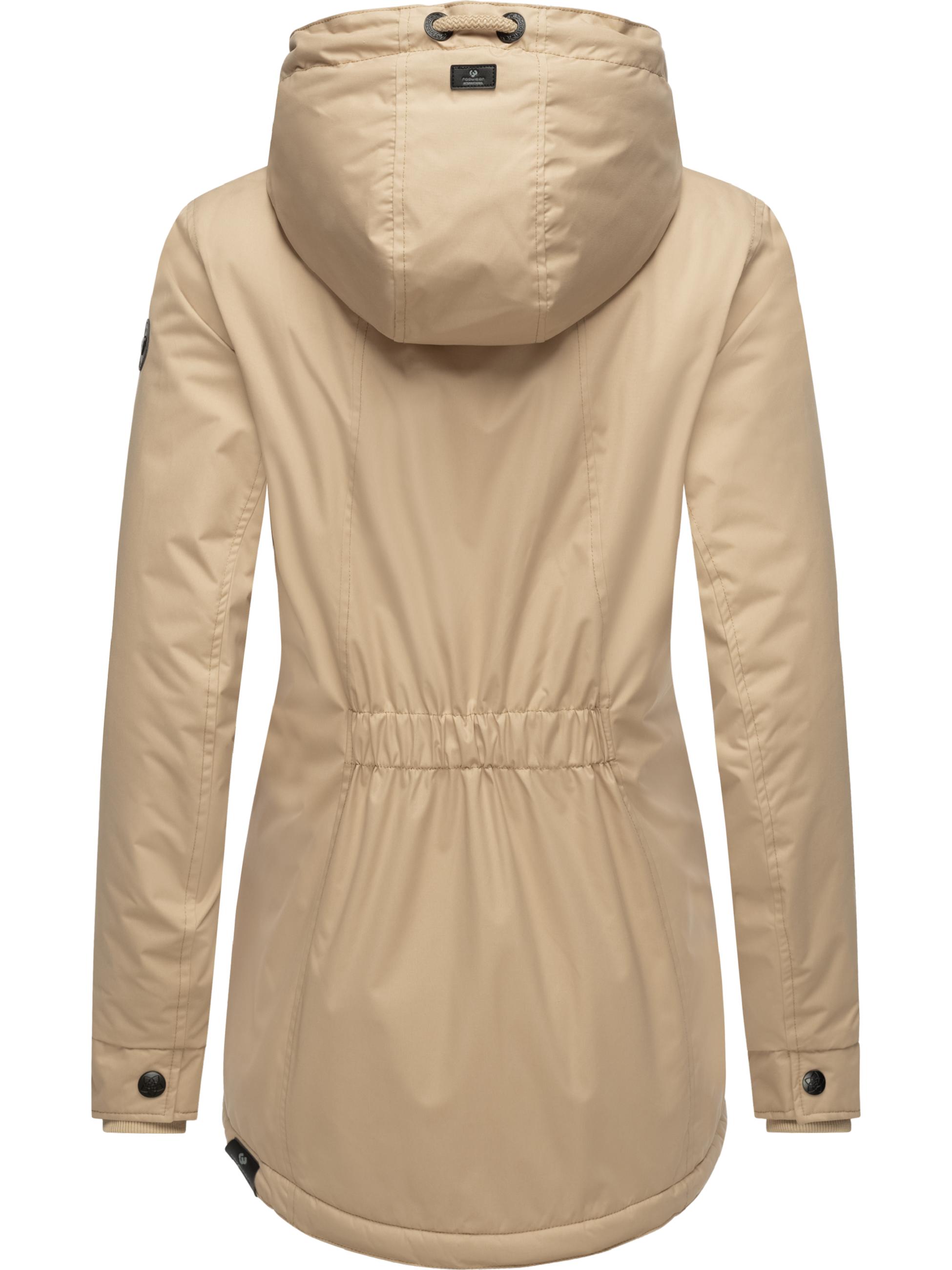 Wasserdichter Winterparka mit Kapuze "Zuzka Winter" Taupe24