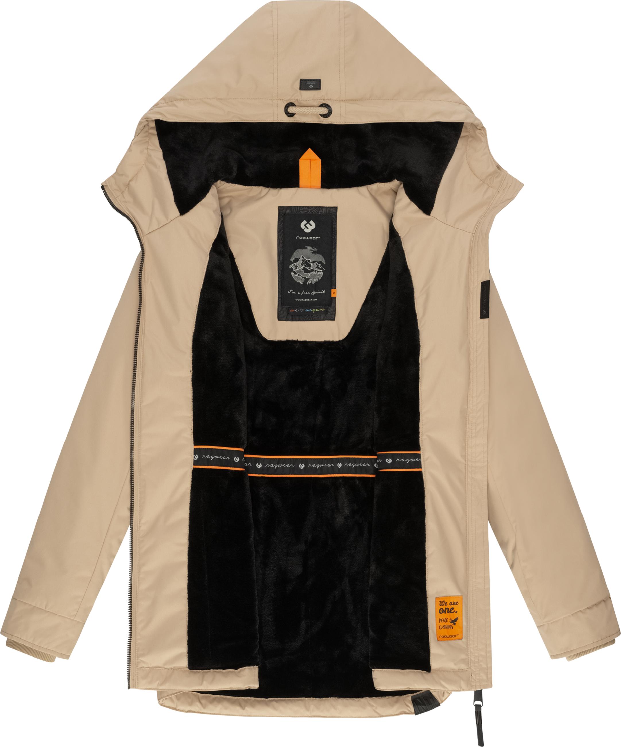 Wasserdichter Winterparka mit Kapuze "Zuzka Winter" Taupe24