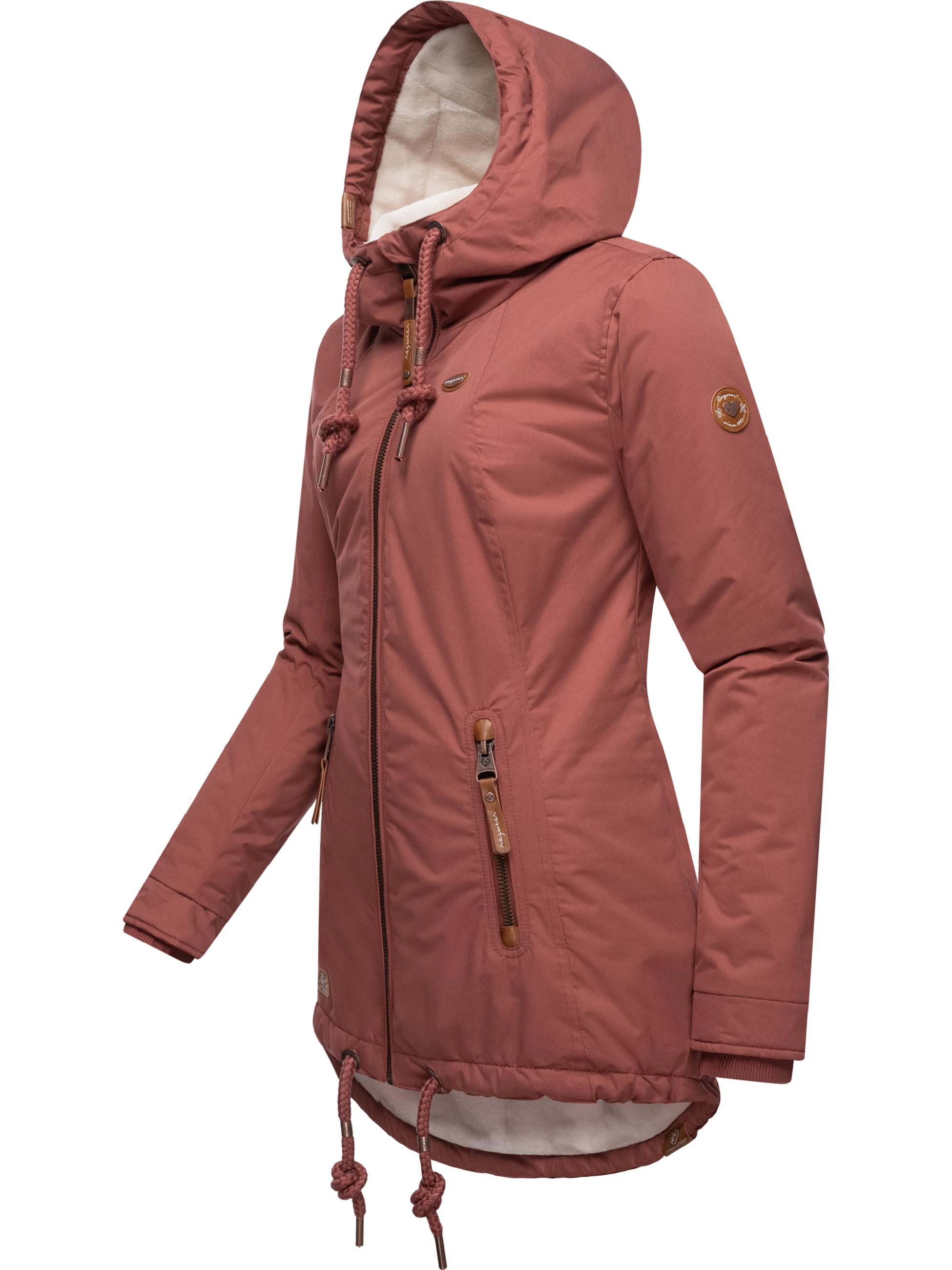 Wasserdichter Winterparka mit Kapuze "Zuzka Winter" Terracotta22