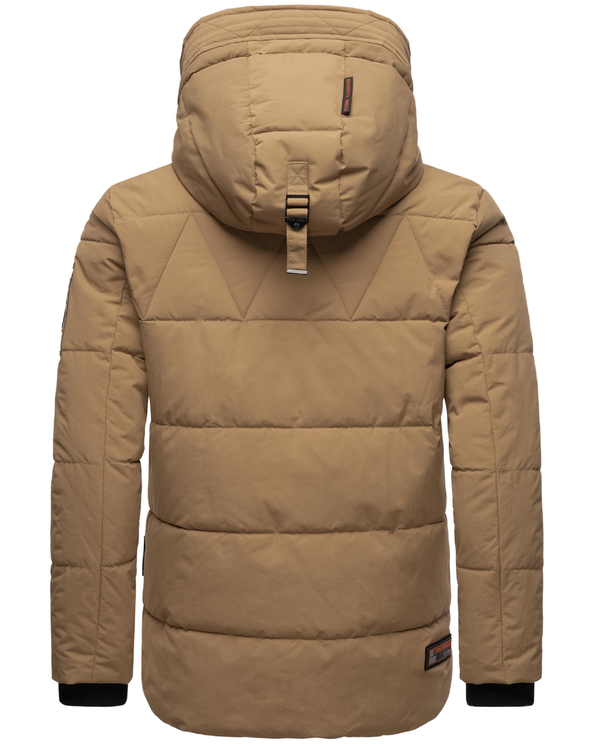 Kurzer Winter Steppmantel "Admaroo" Light Brown