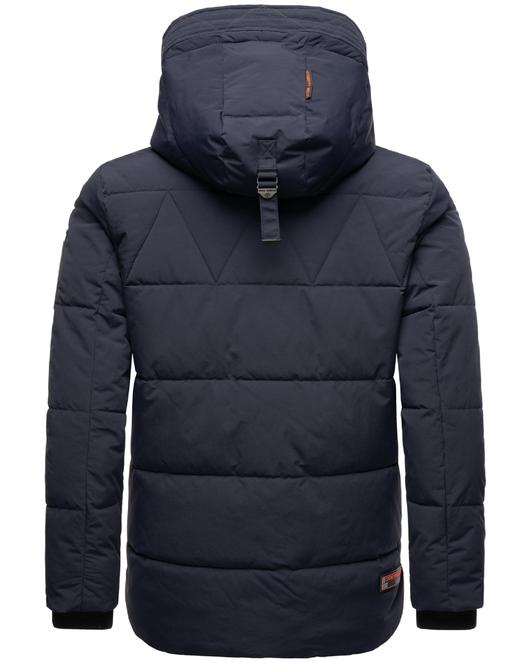 Kurzer Winter Steppmantel "Admaroo" Navy