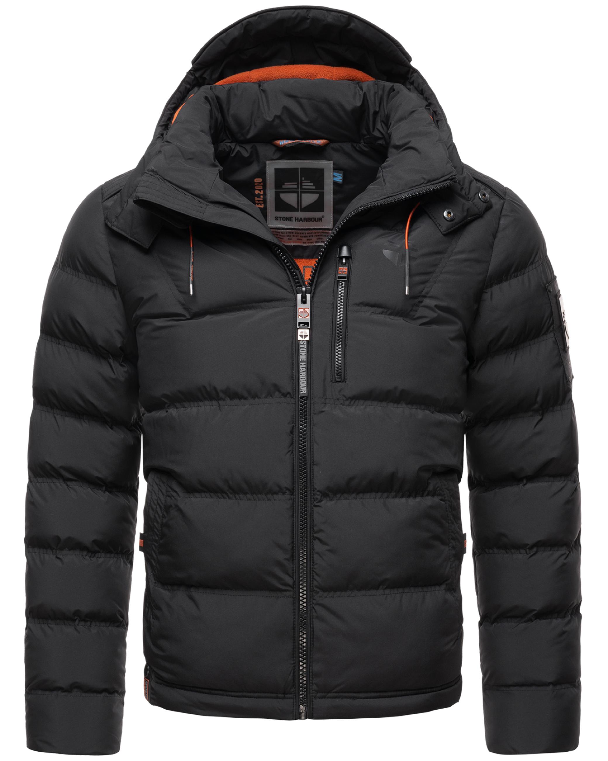 Kurze Winter Steppjacke "Arvidoo" Black