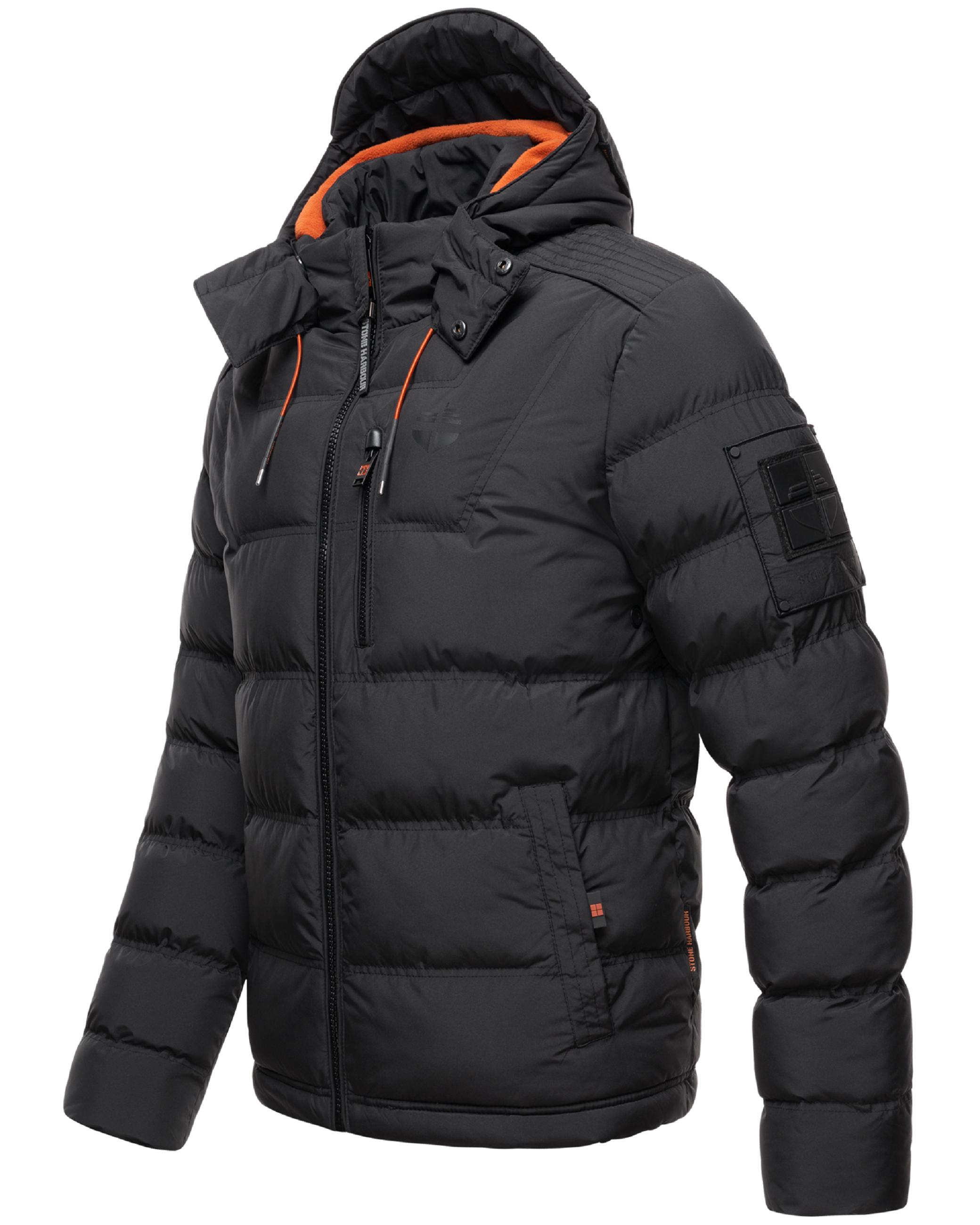 Kurze Winter Steppjacke "Arvidoo" Black