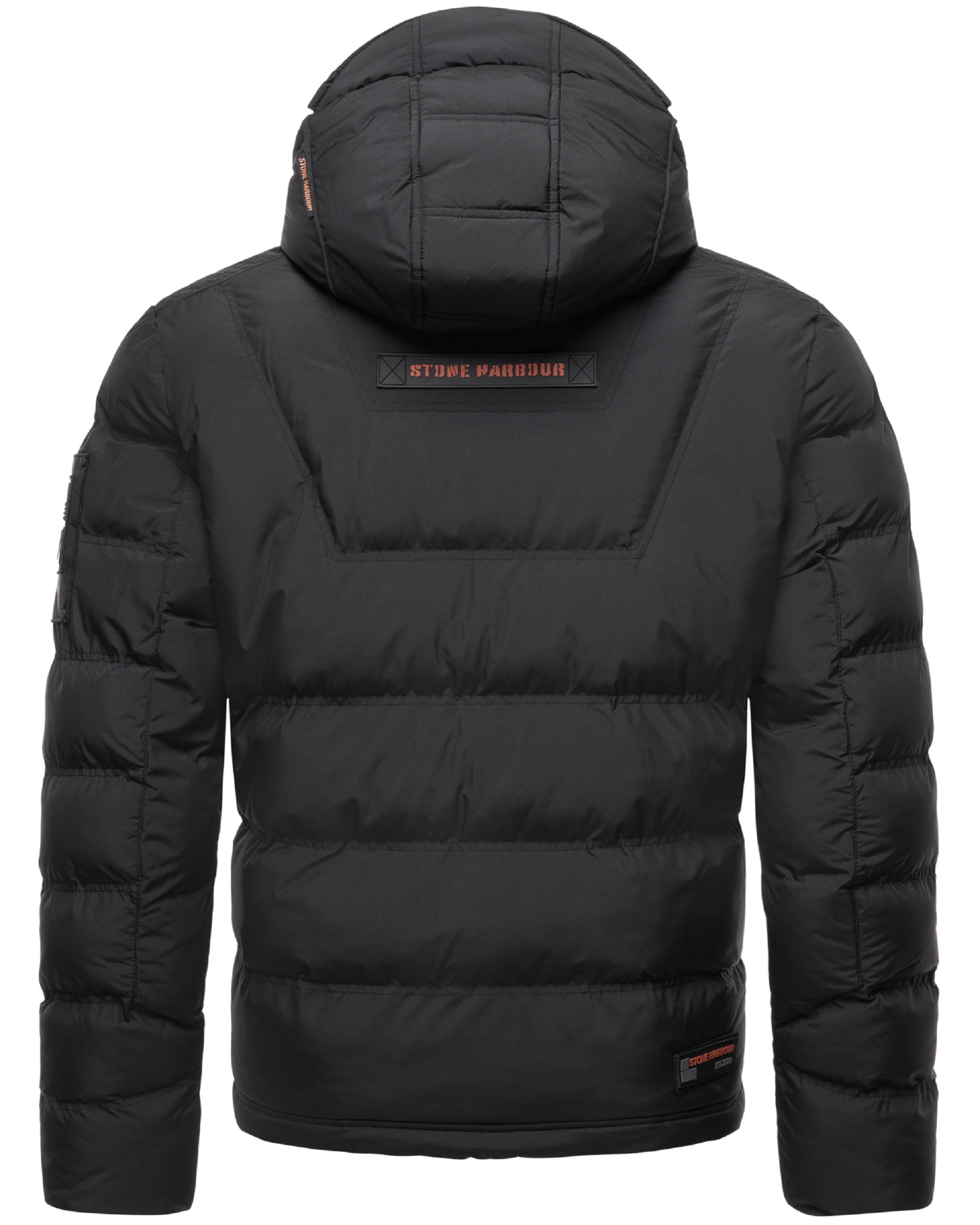 Kurze Winter Steppjacke "Arvidoo" Black