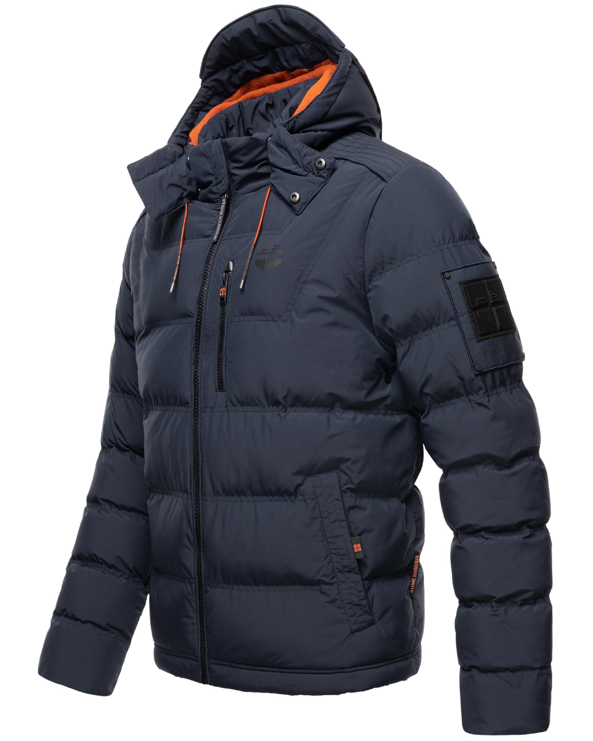 Kurze Winter Steppjacke "Arvidoo" Navy