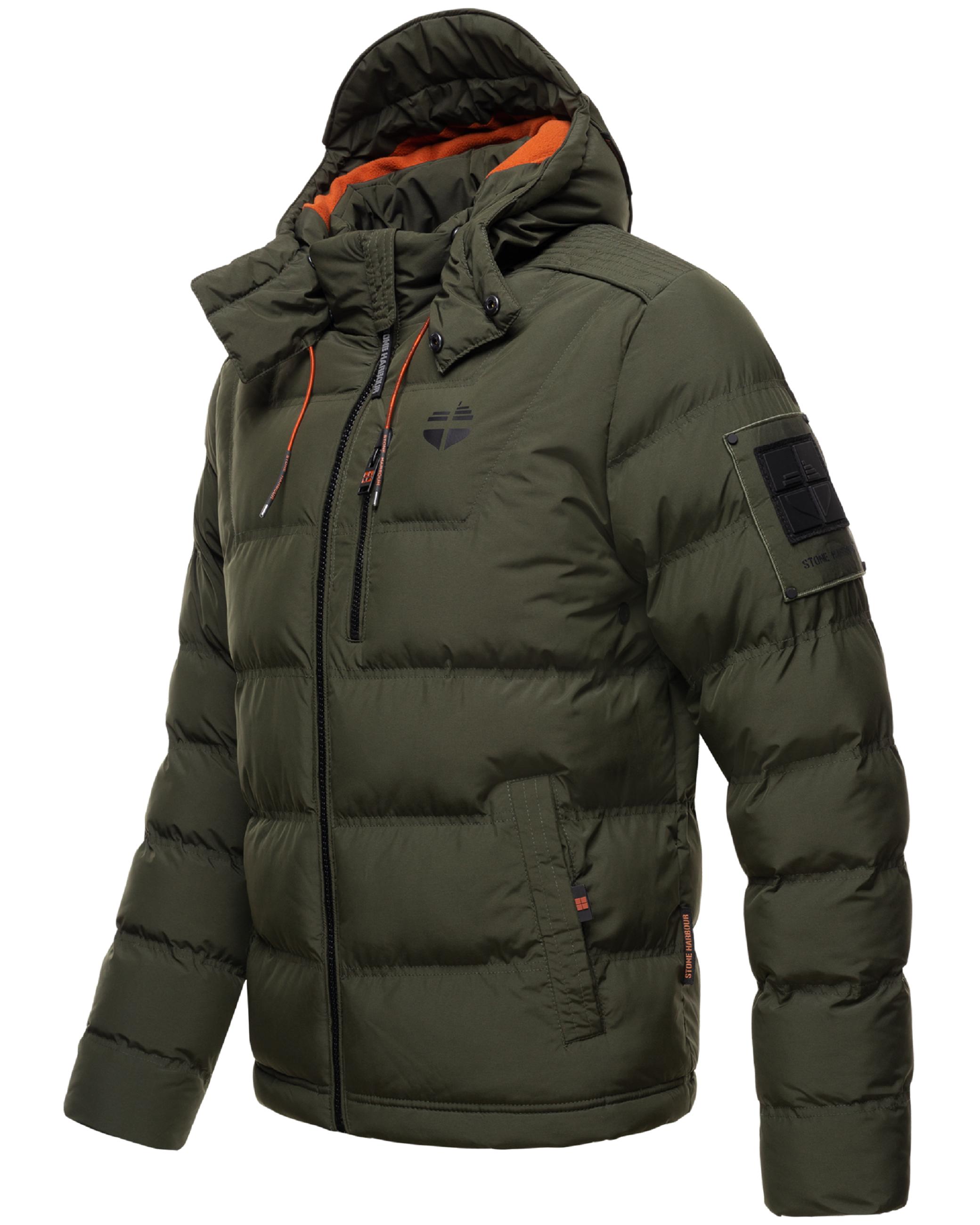 Kurze Winter Steppjacke "Arvidoo" Olive