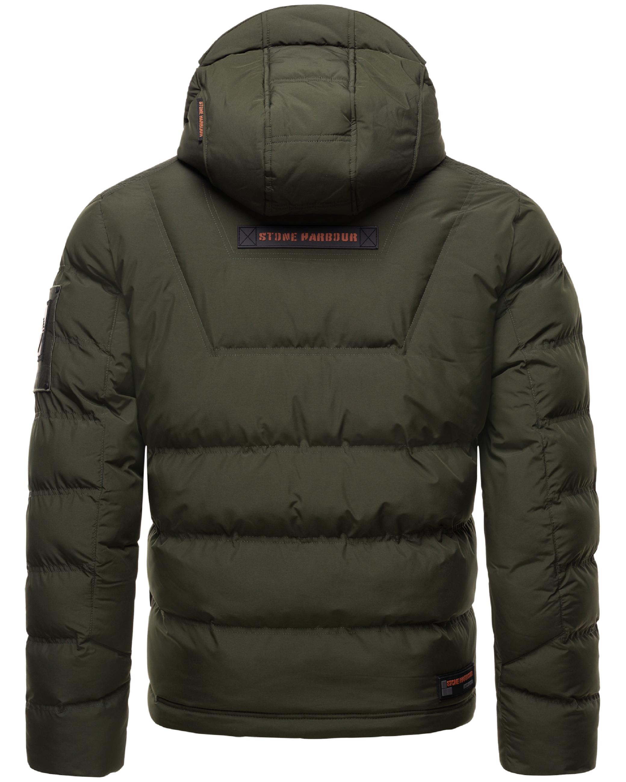 Kurze Winter Steppjacke "Arvidoo" Olive