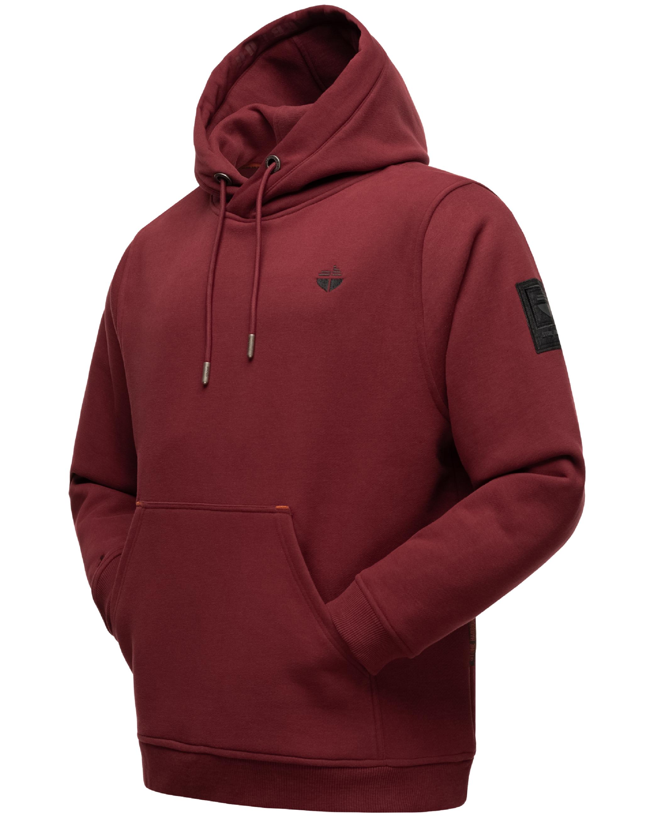 Oversize Hoodie "Bodo Shain" Bordeaux