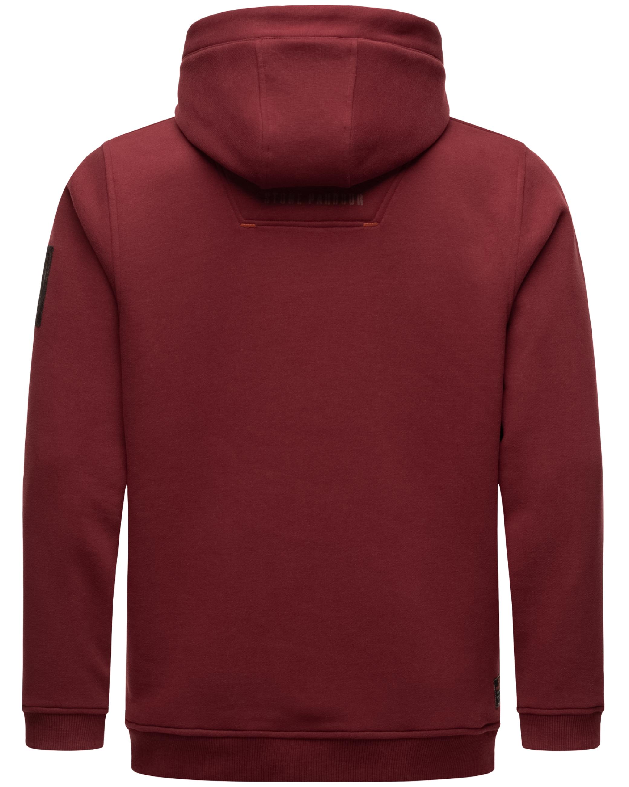 Oversize Hoodie "Bodo Shain" Bordeaux