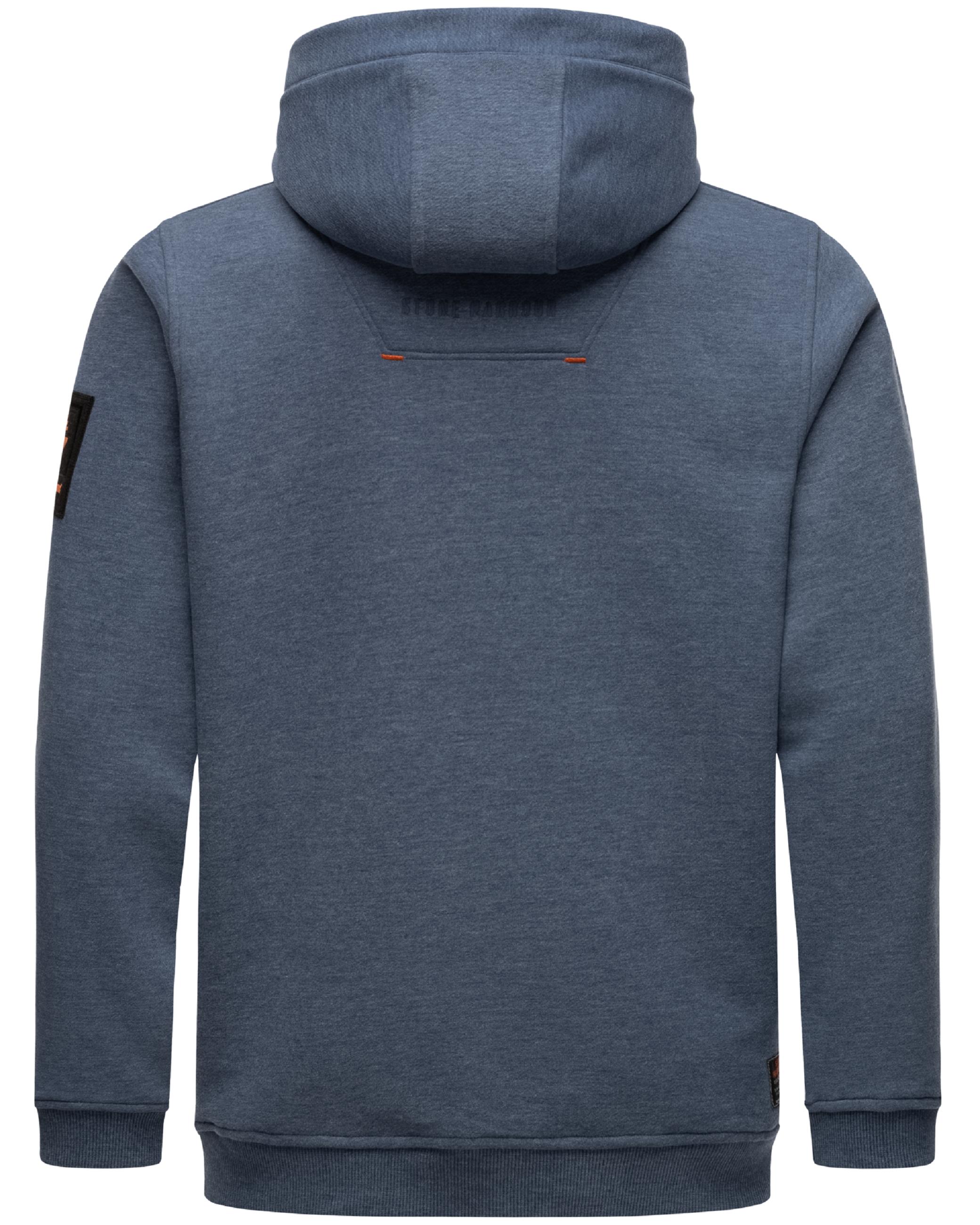 Oversize Hoodie "Bodo Shain" Dusty Blue Melange