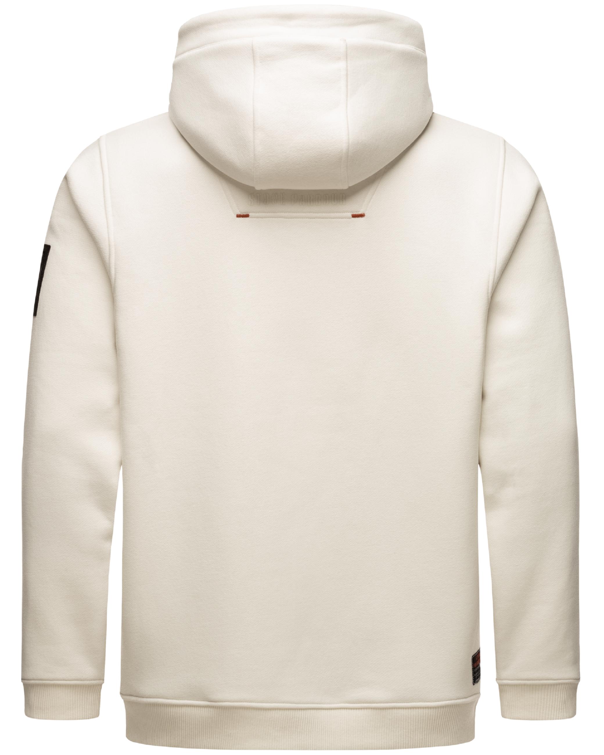 Oversize Hoodie "Bodo Shain" Wool White