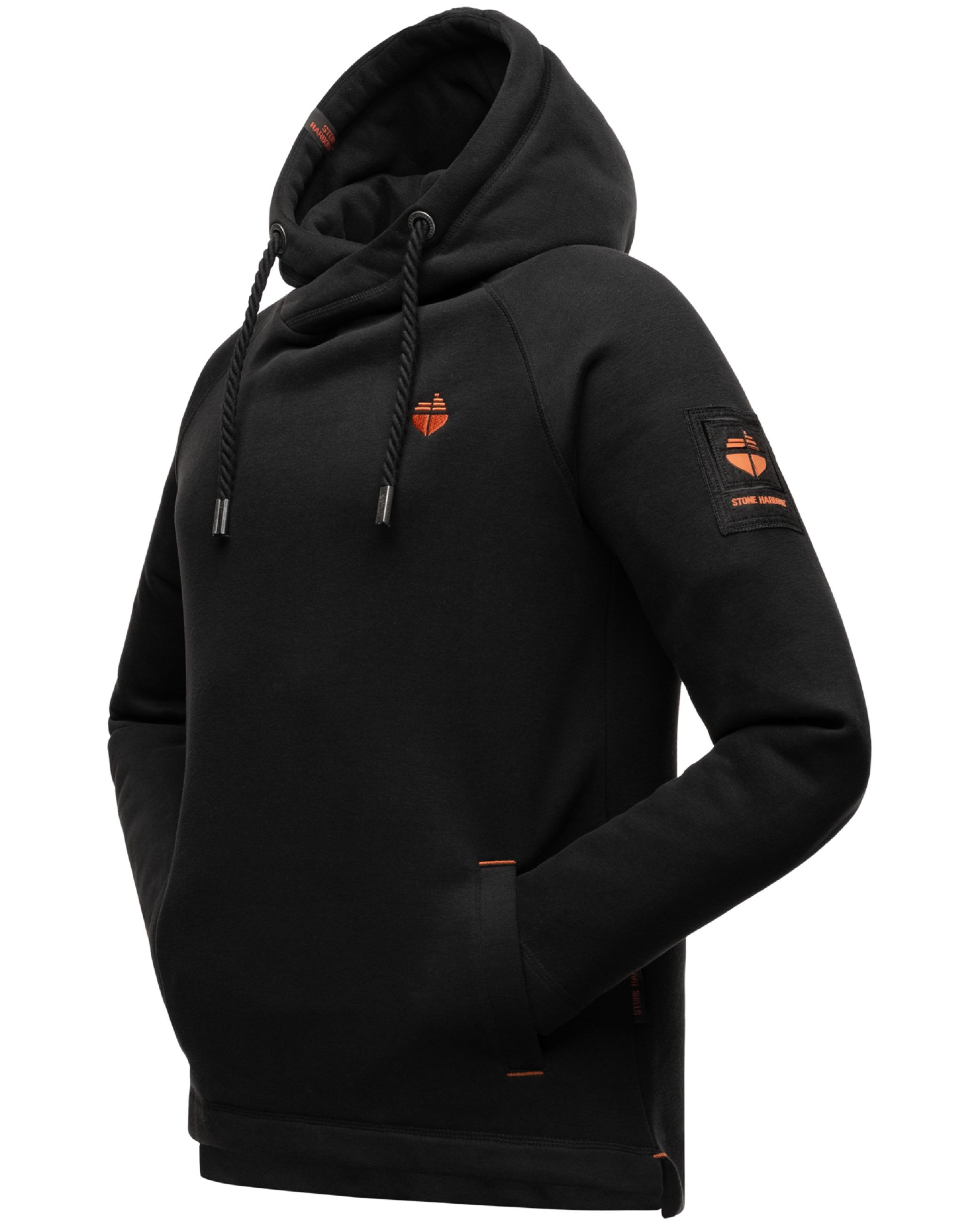 Sportlicher Hoodie "Caspian Sailor" Black