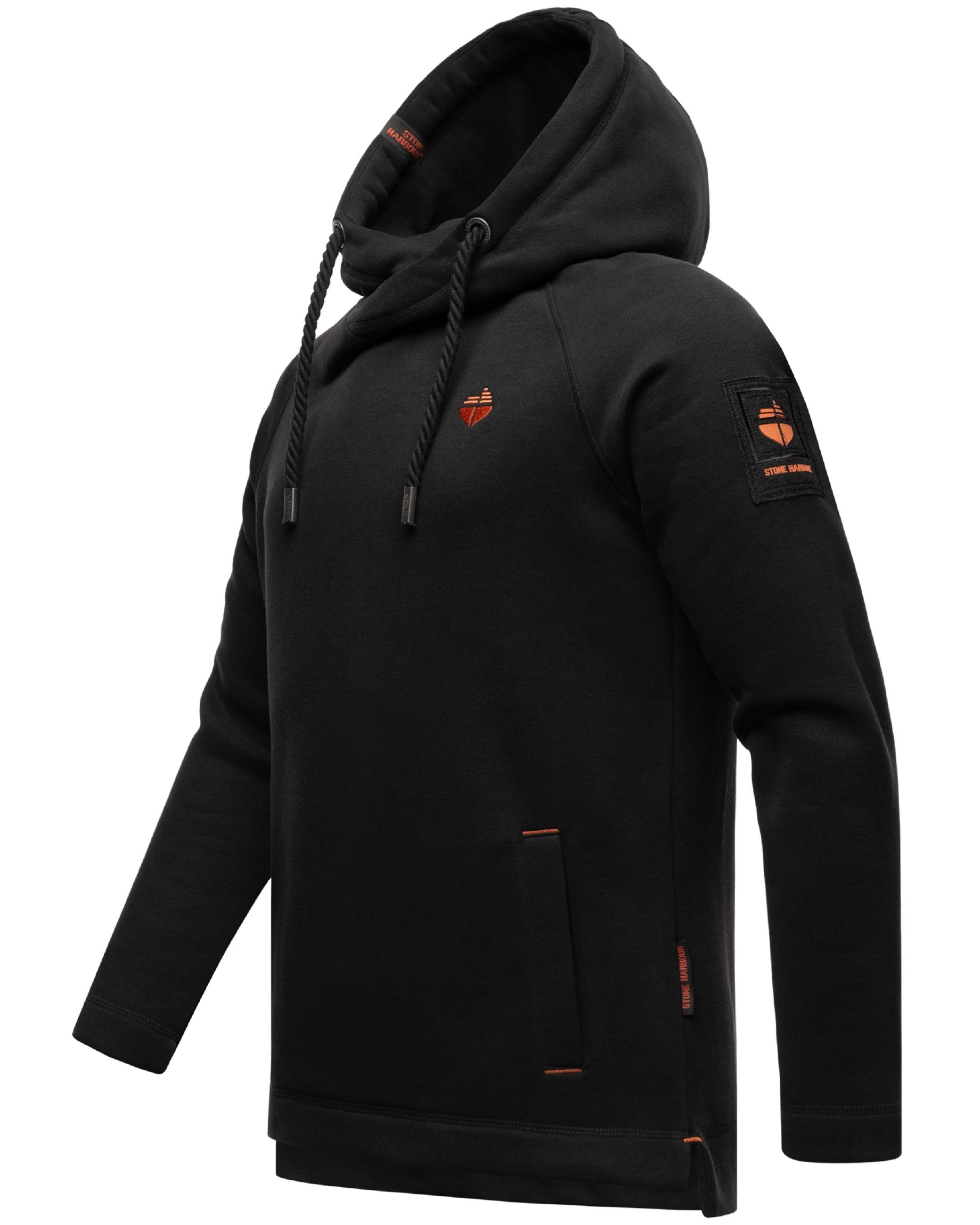 Sportlicher Hoodie "Caspian Sailor" Black