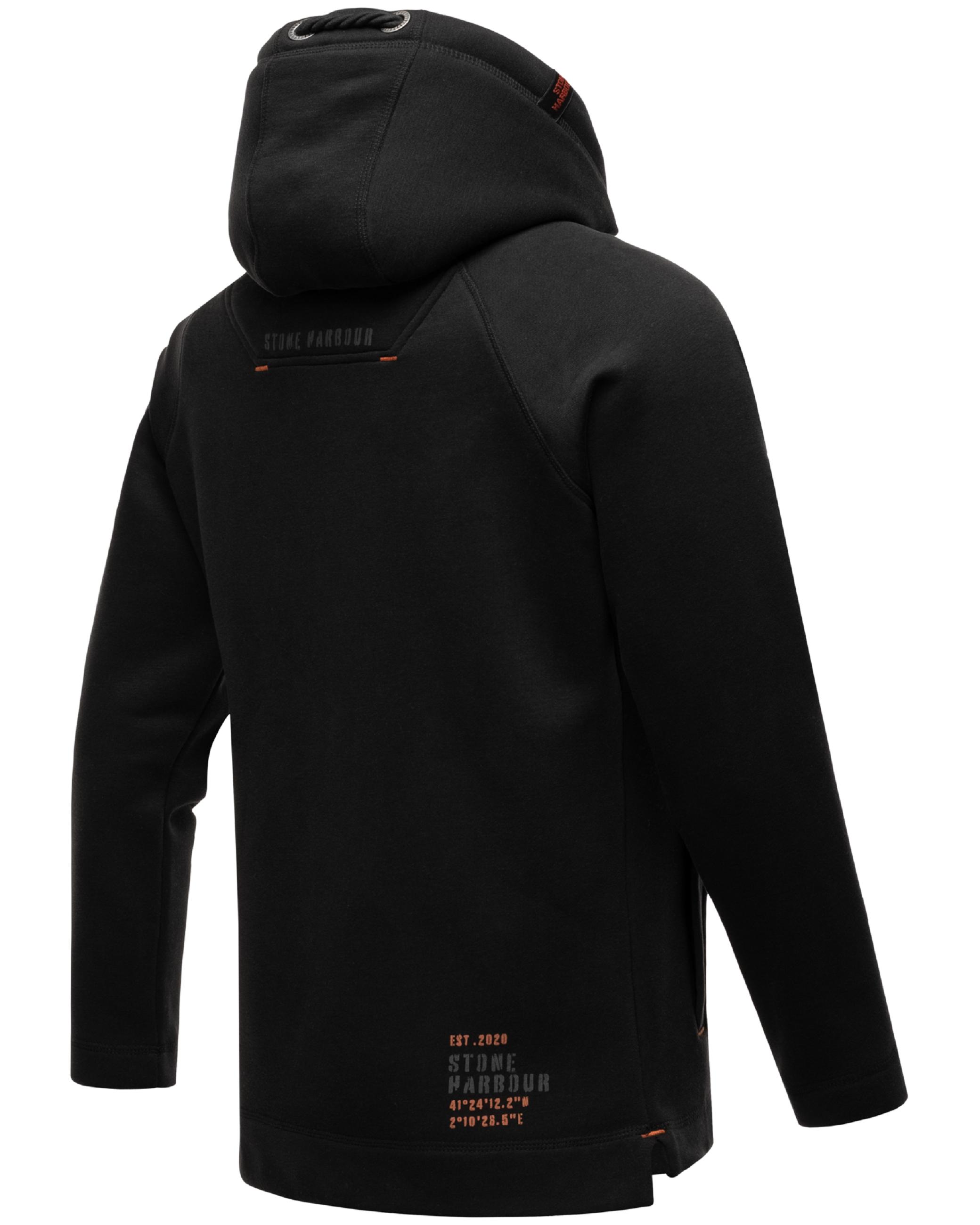 Sportlicher Hoodie "Caspian Sailor" Black