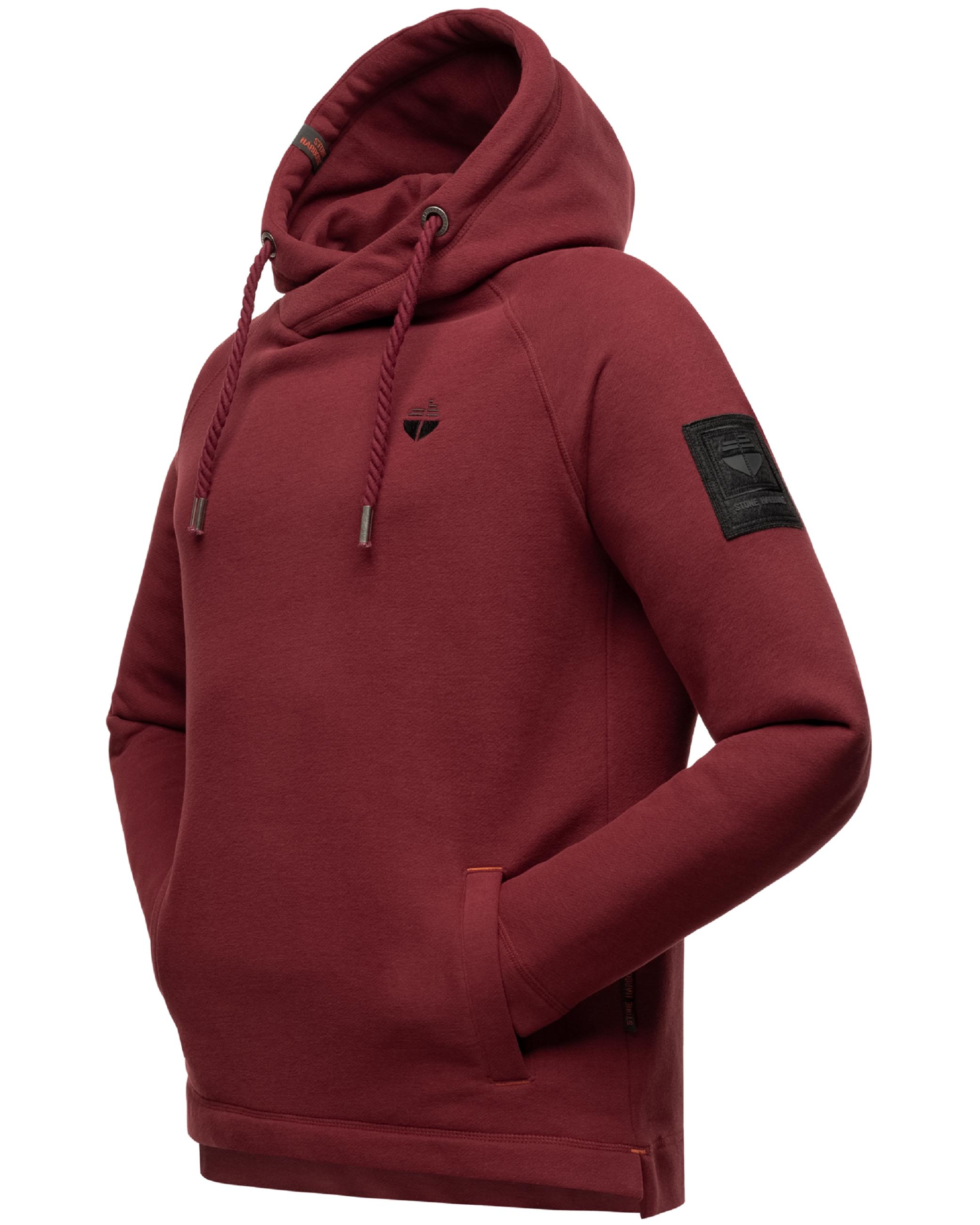 Sportlicher Hoodie "Caspian Sailor" Bordeaux