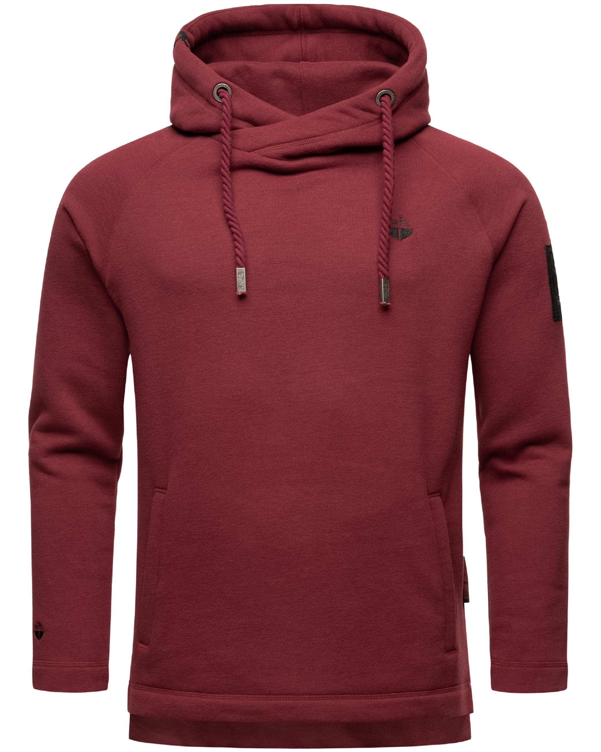 Sportlicher Hoodie "Caspian Sailor" Bordeaux