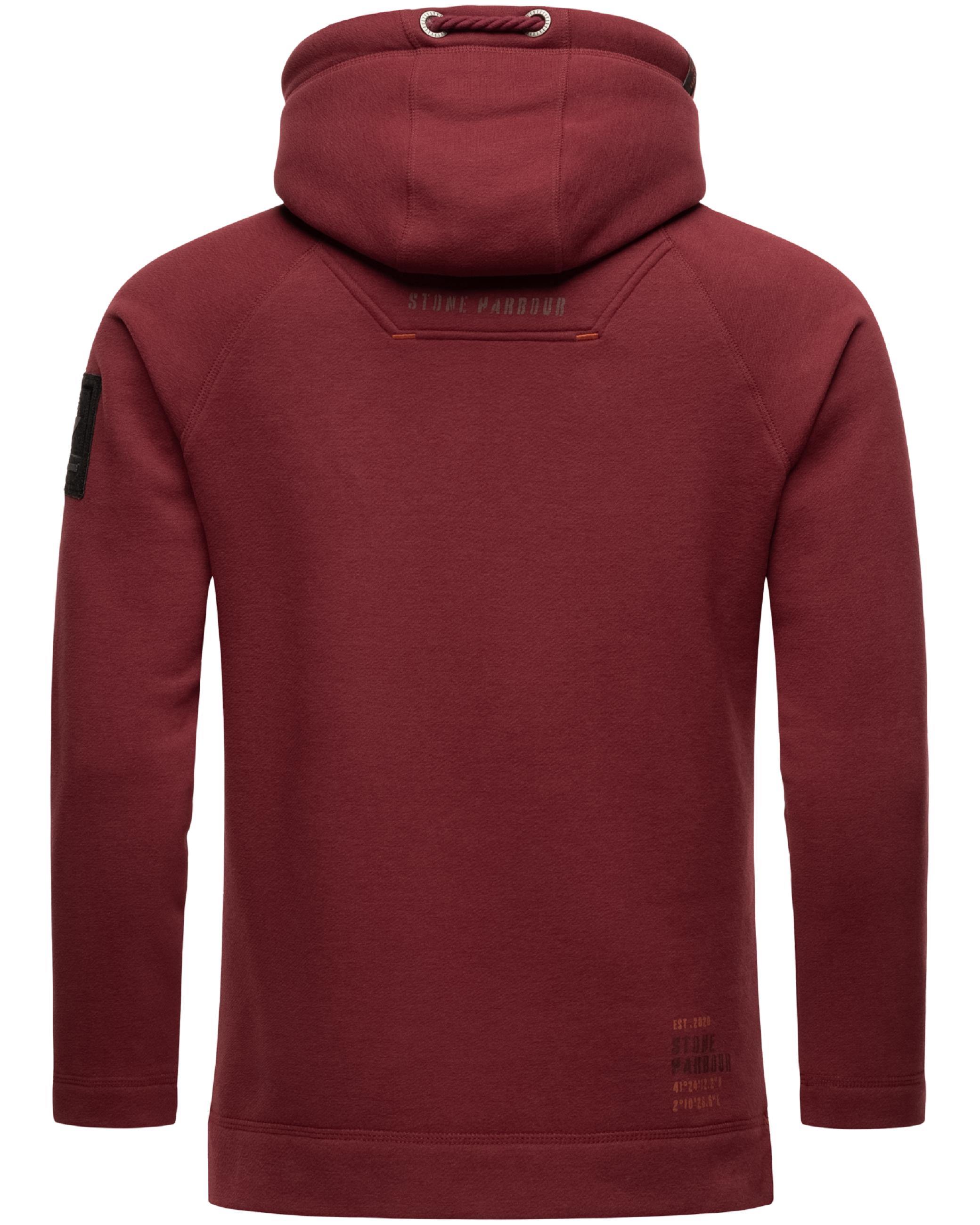 Sportlicher Hoodie "Caspian Sailor" Bordeaux