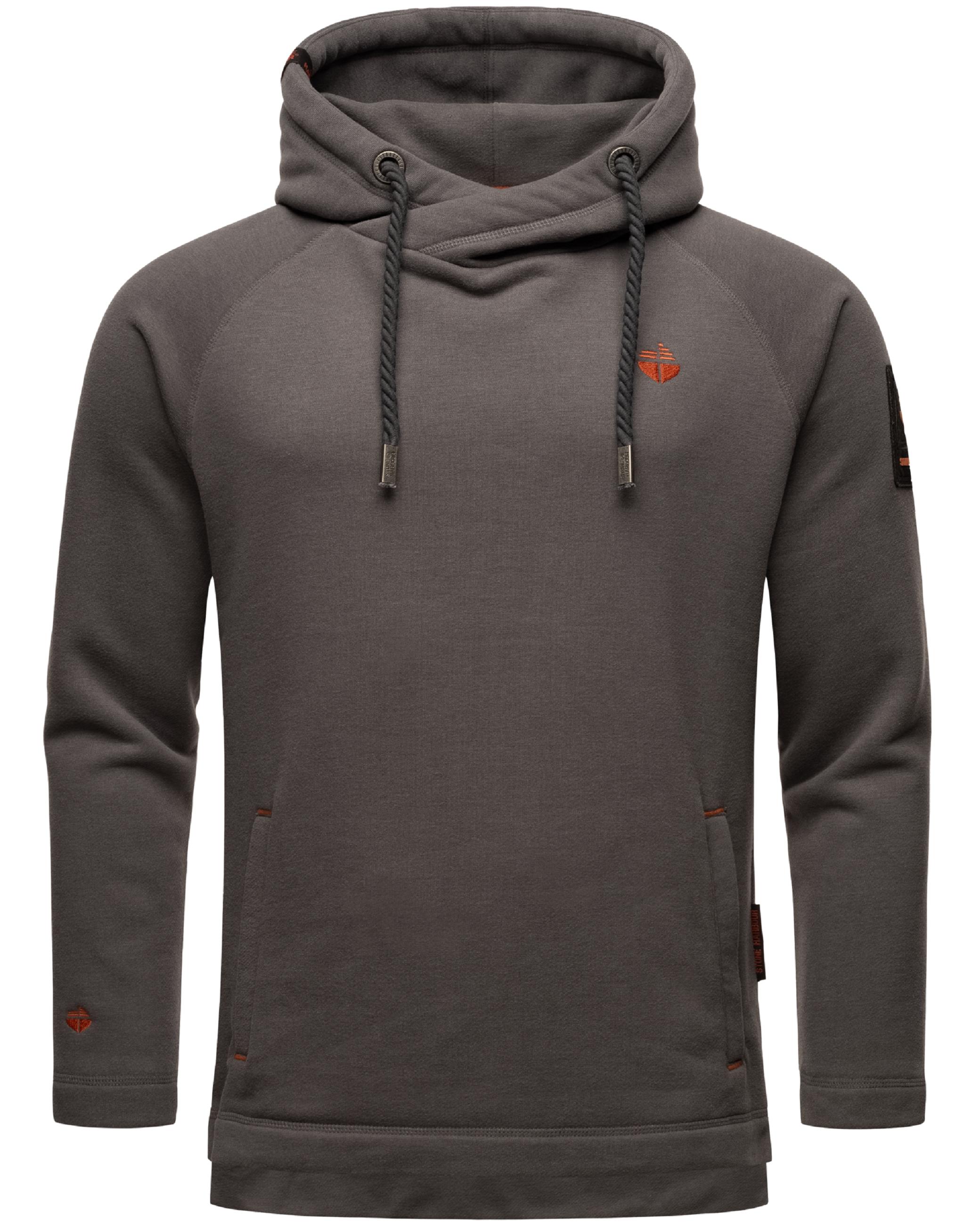 Sportlicher Hoodie "Caspian Sailor" Dark Grey