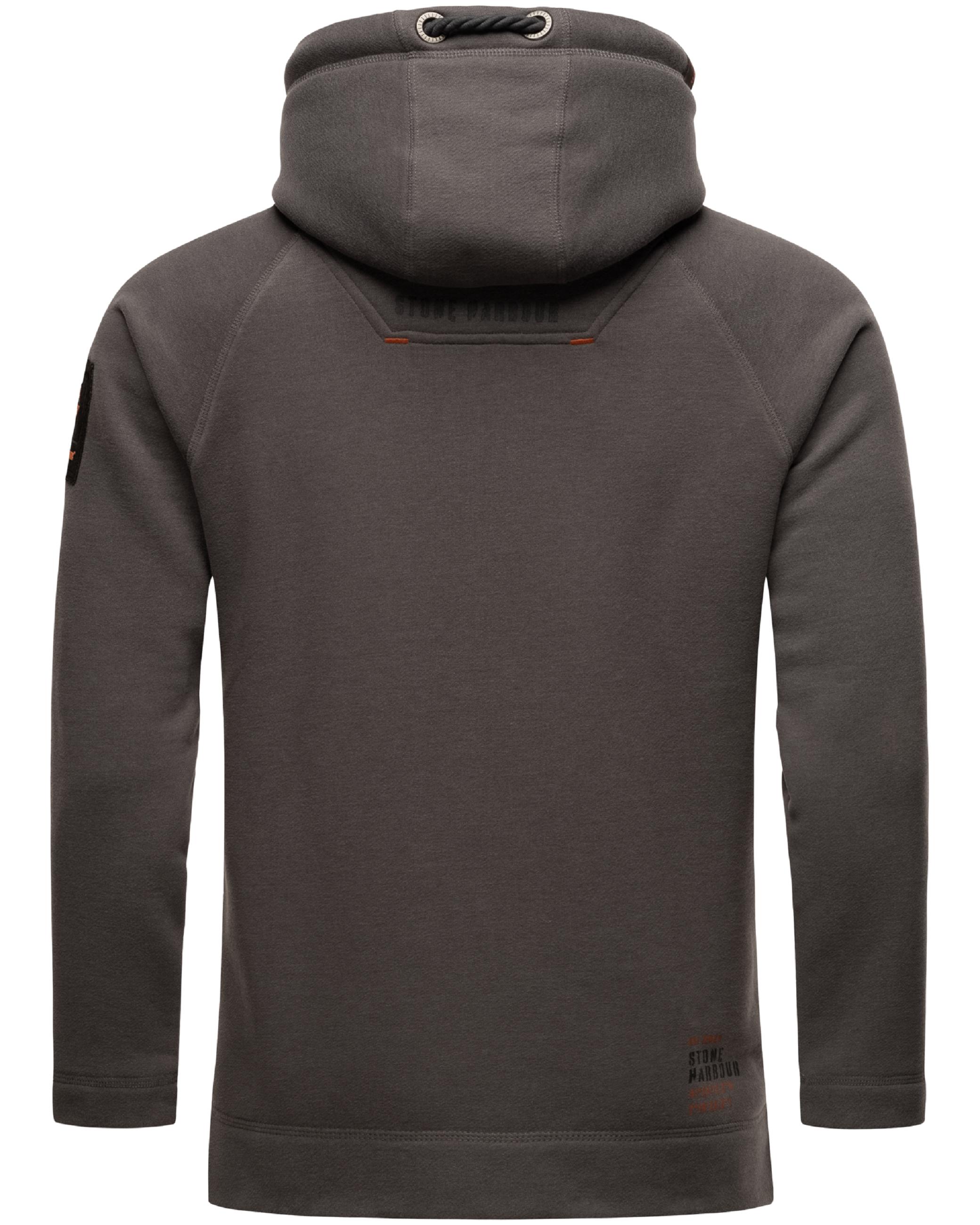 Sportlicher Hoodie "Caspian Sailor" Dark Grey