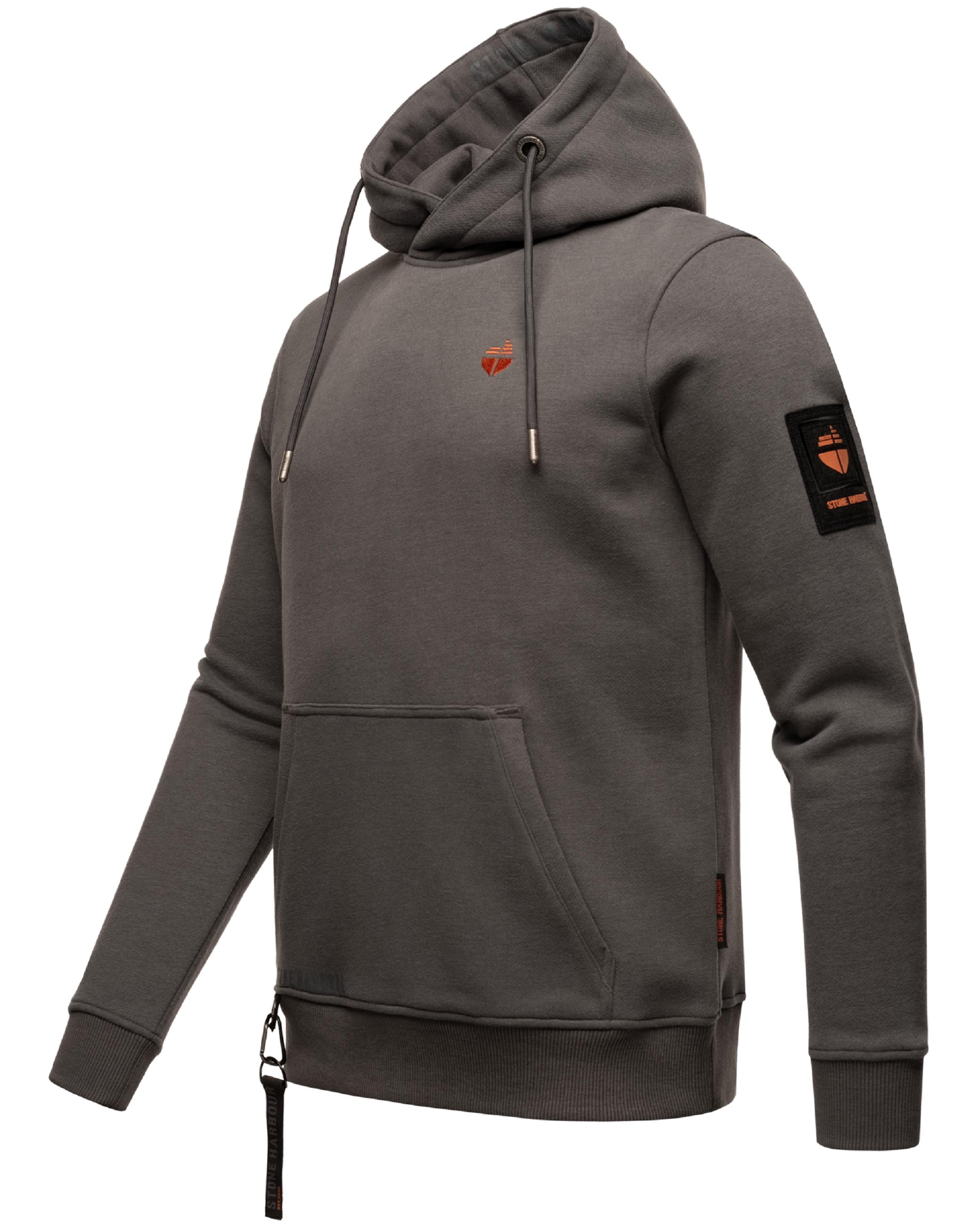 Sportlicher Hoodie "Crazy Frank" Anthracite