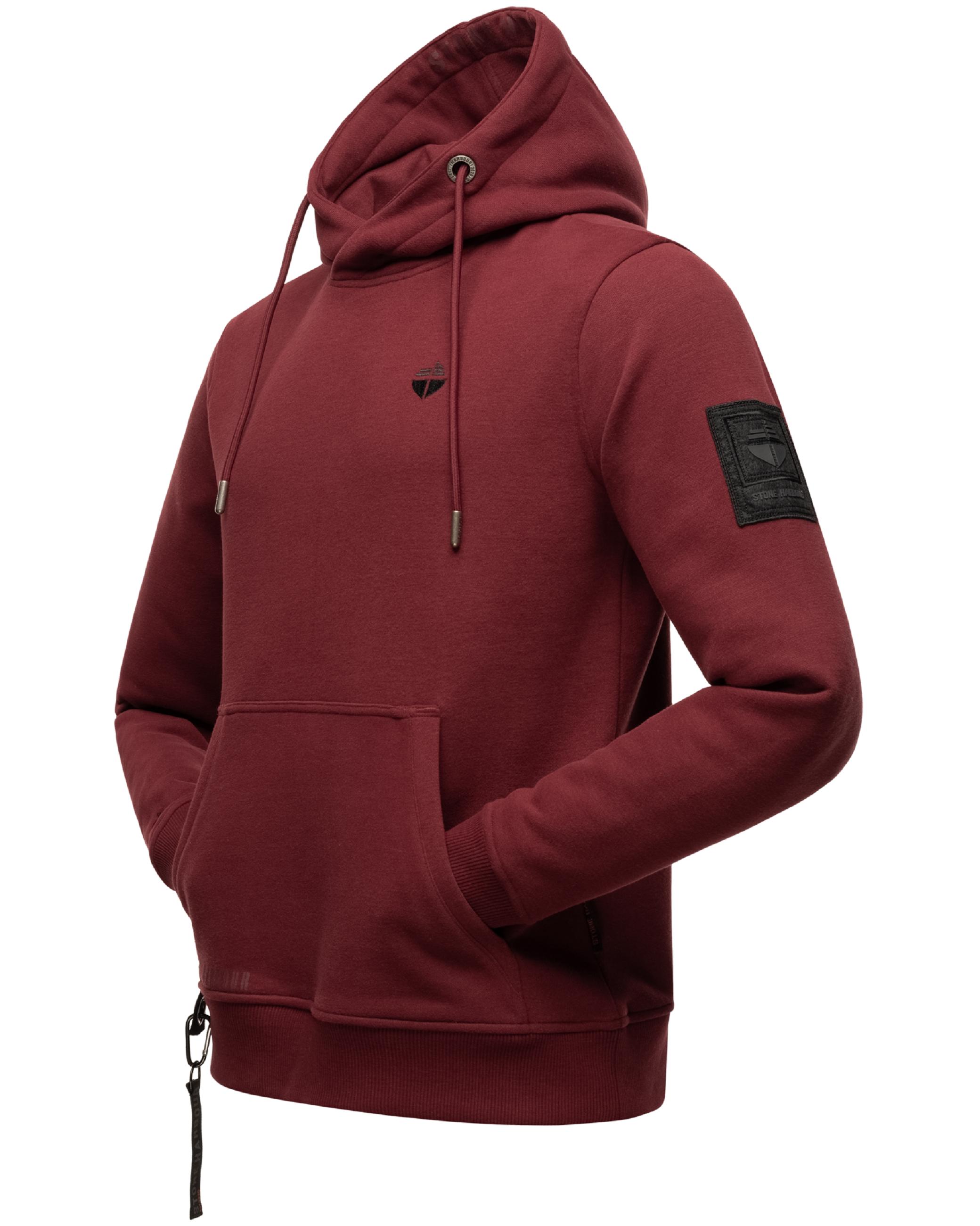 Sportlicher Hoodie "Crazy Frank" Bordeaux