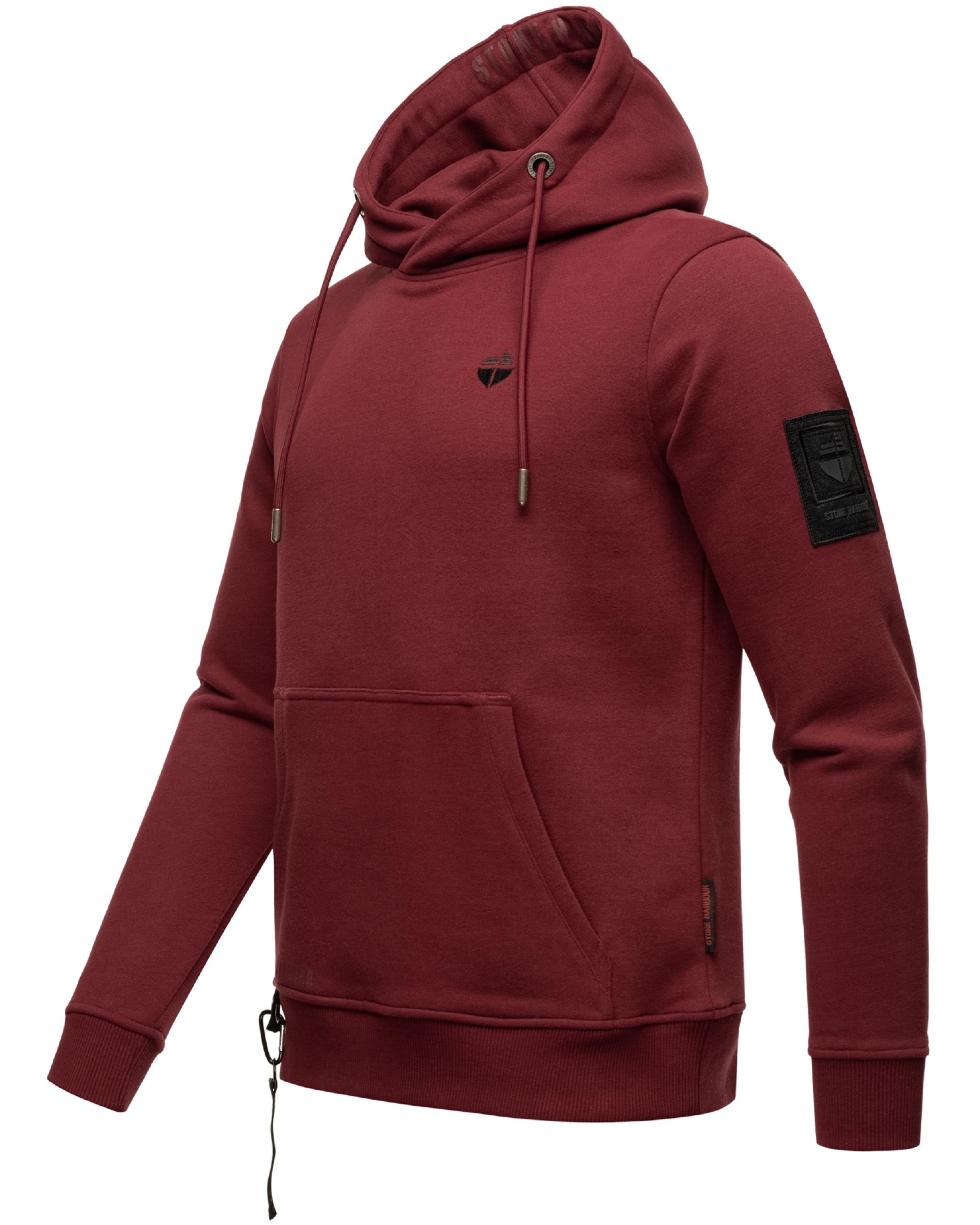 Sportlicher Hoodie "Crazy Frank" Bordeaux