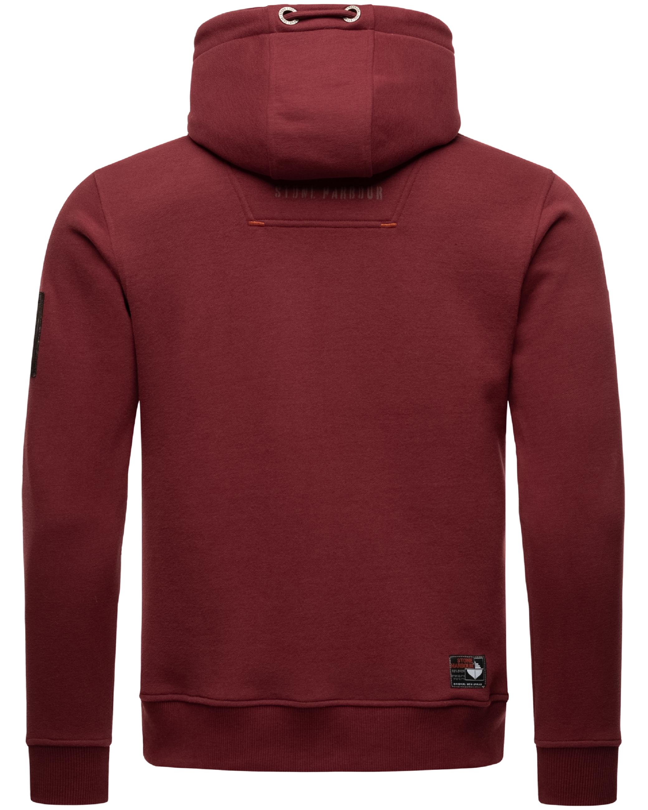 Sportlicher Hoodie "Crazy Frank" Bordeaux