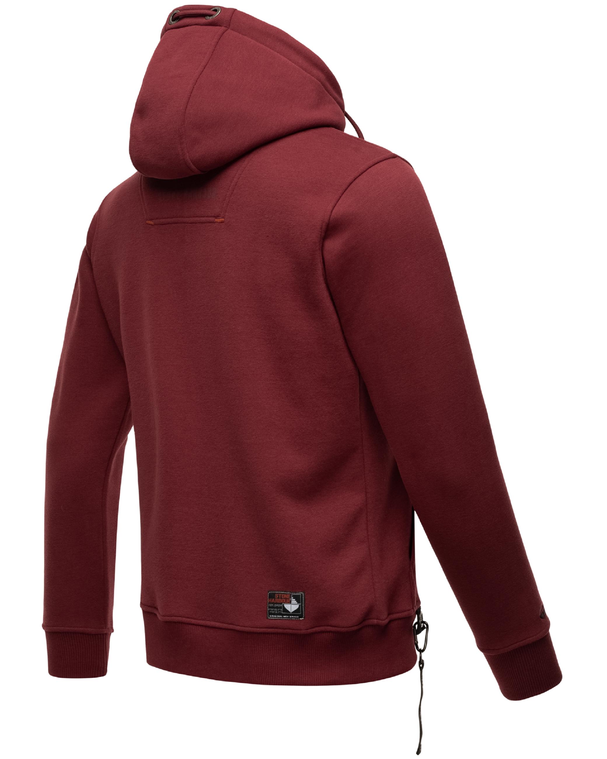 Sportlicher Hoodie "Crazy Frank" Bordeaux